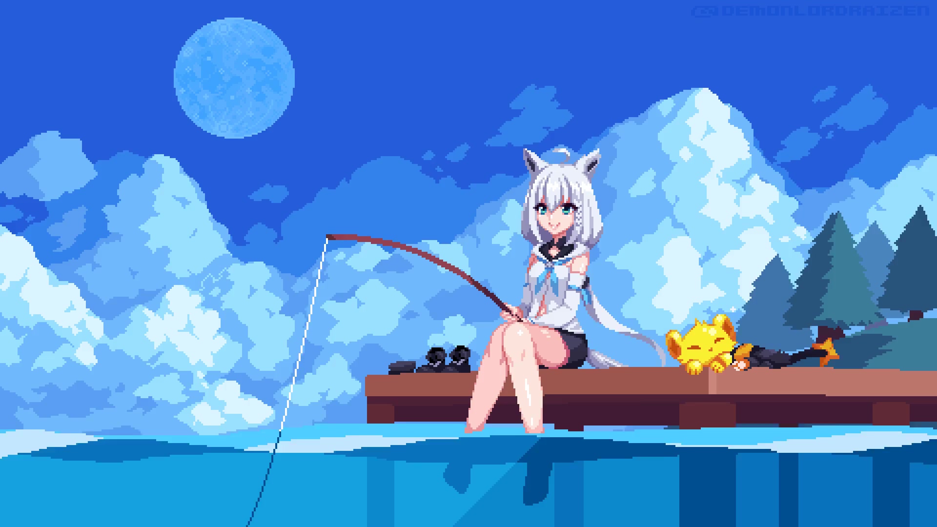 Fubuki Shiny Live Wallpaper
