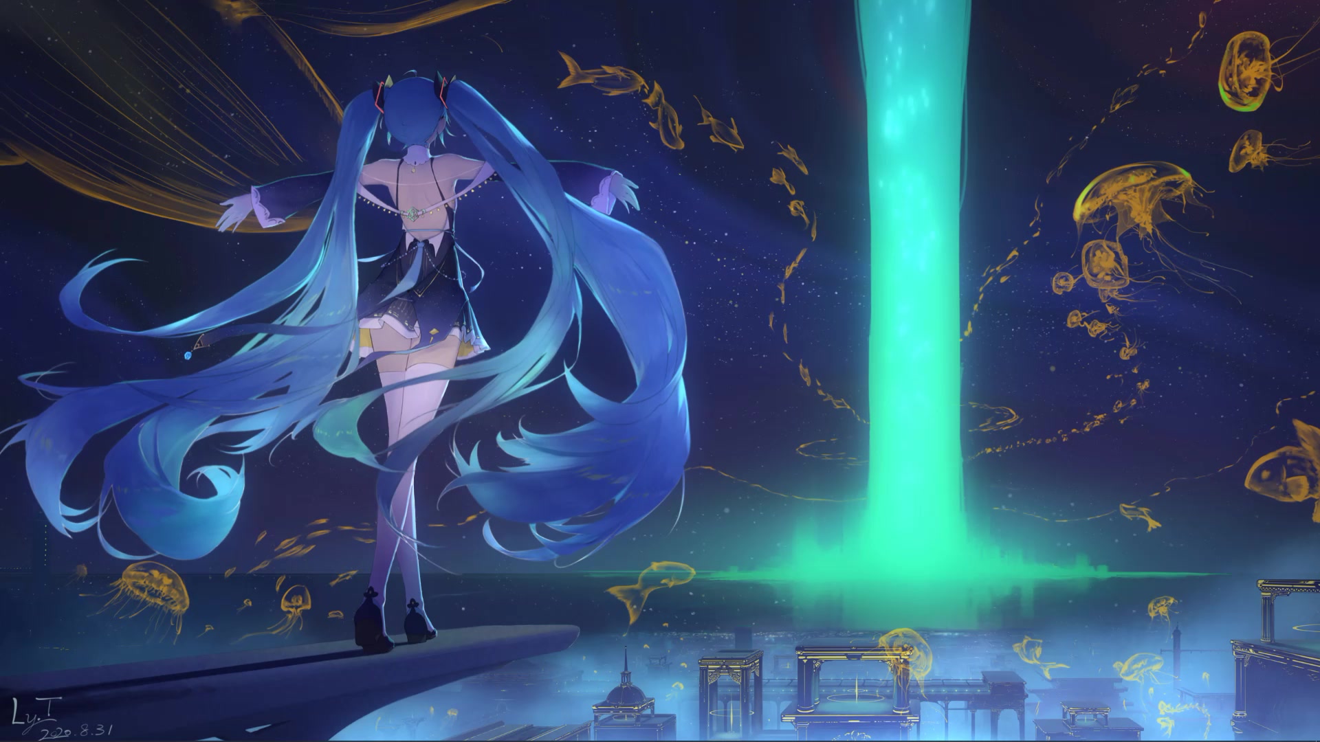 Exodus Hatsune Miku Live Wallpaper