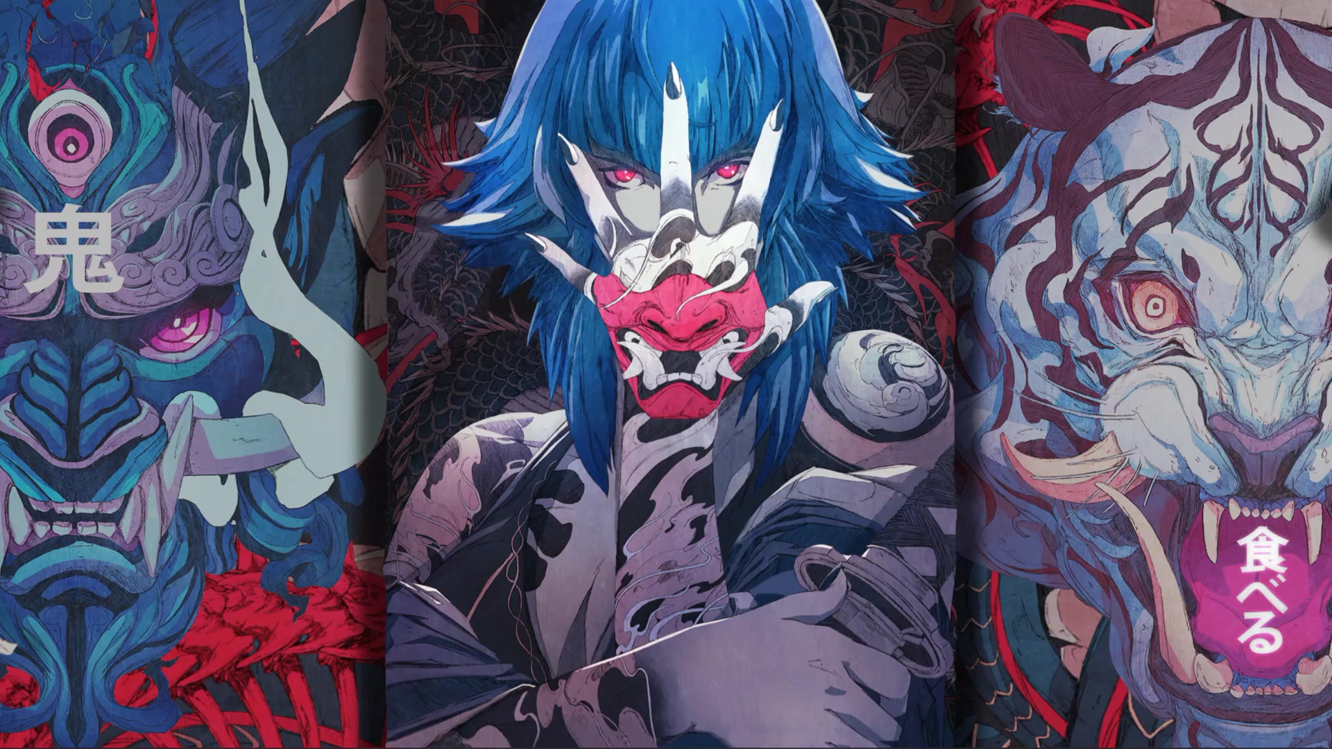 Spirit Oni Anime Live Wallpaper