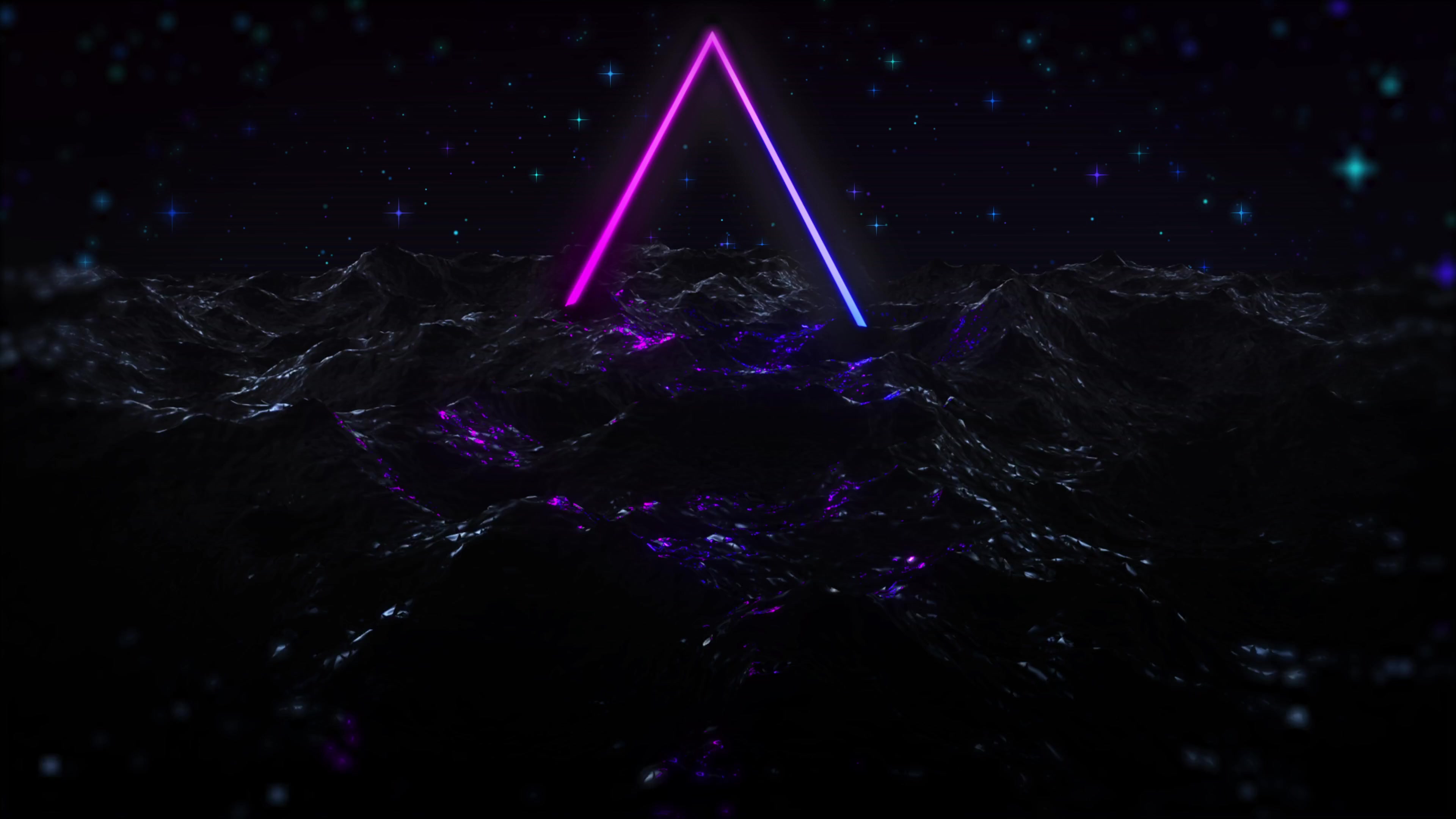 Ocean Triangle 4K Live Wallpaper