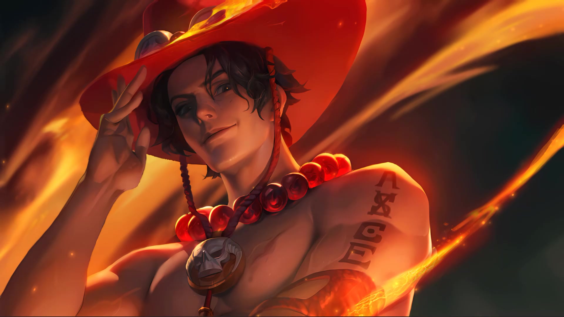 Anime Ace One Piece Live Wallpaper