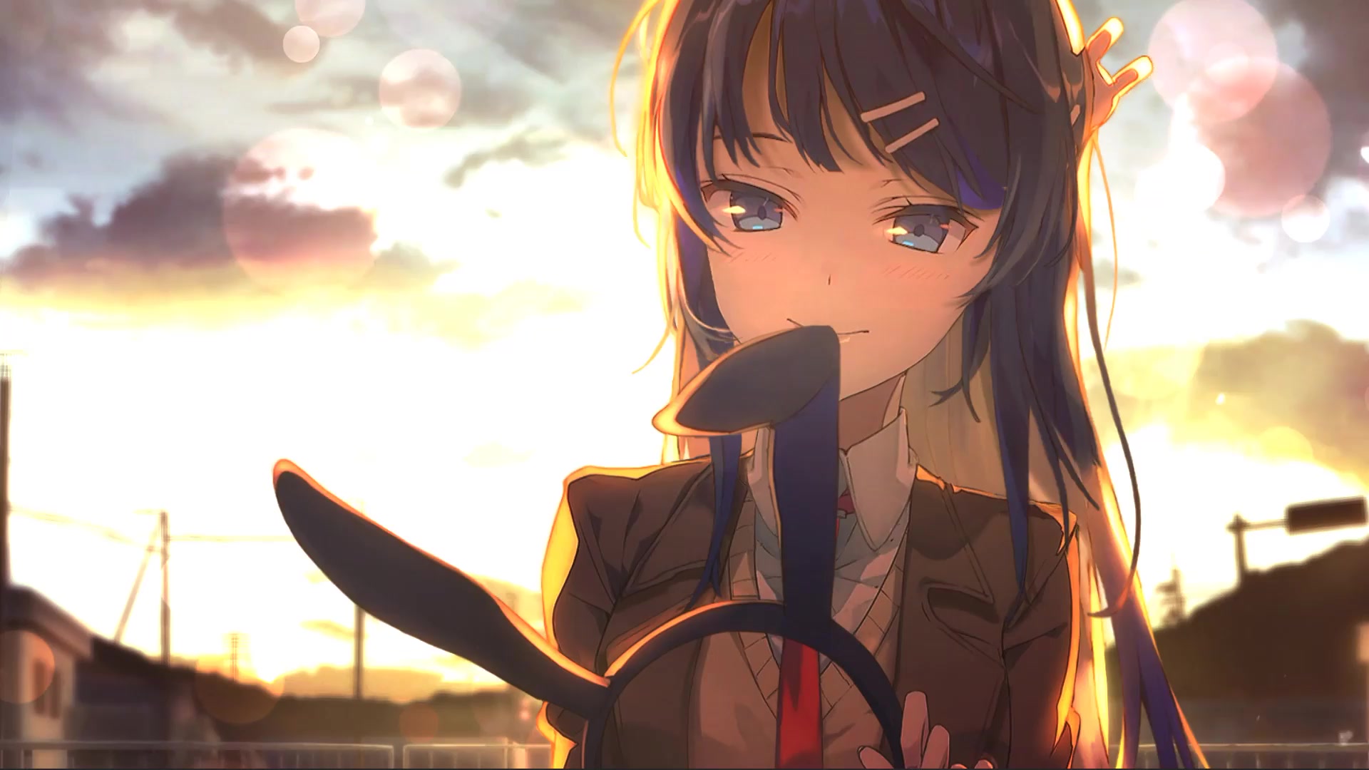 Anime Mai Sakurajima Senpai Live Wallpaper
