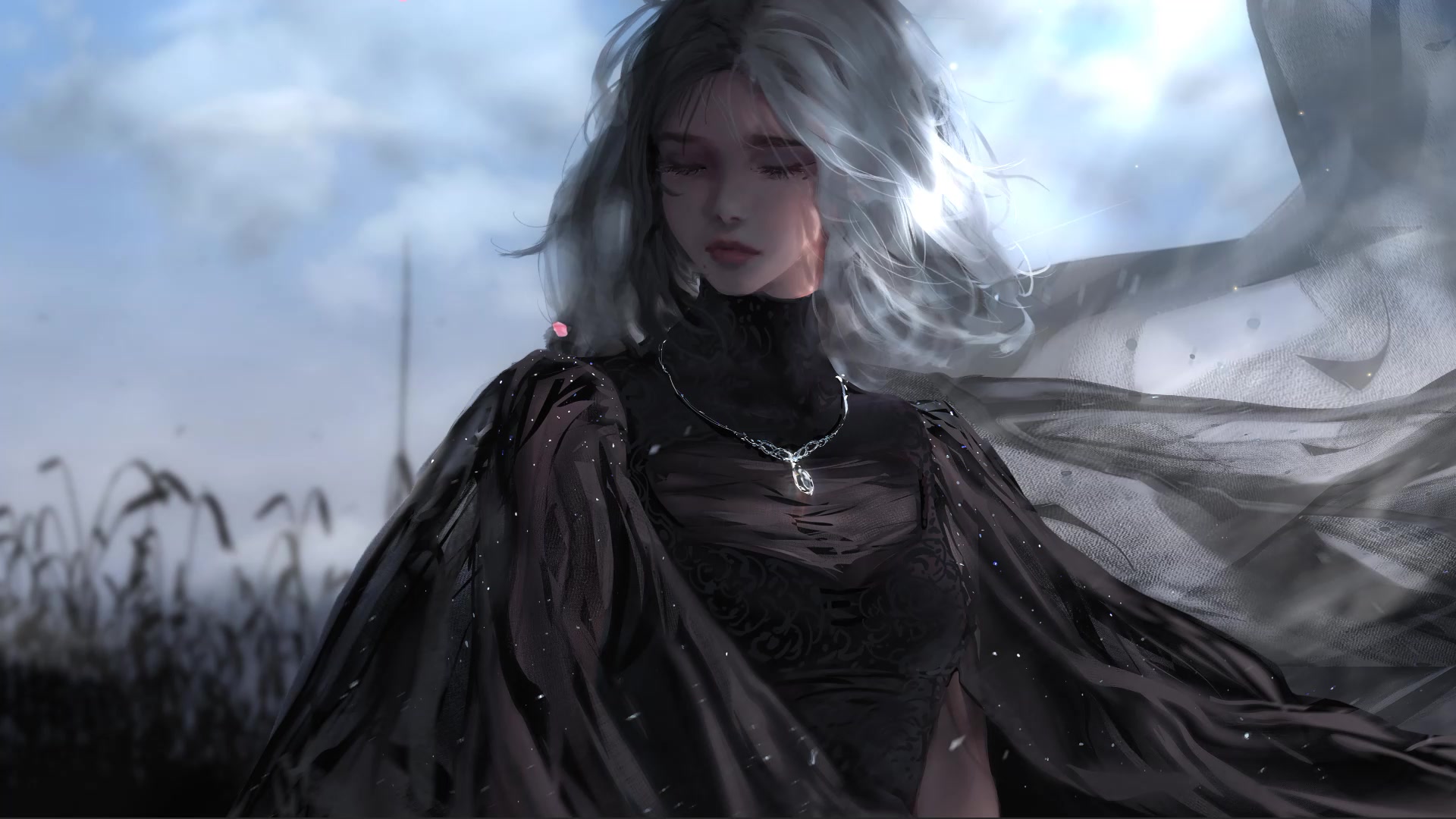 Beautiful Fantasy Art, Pretty Anime Girl Live Wallpaper