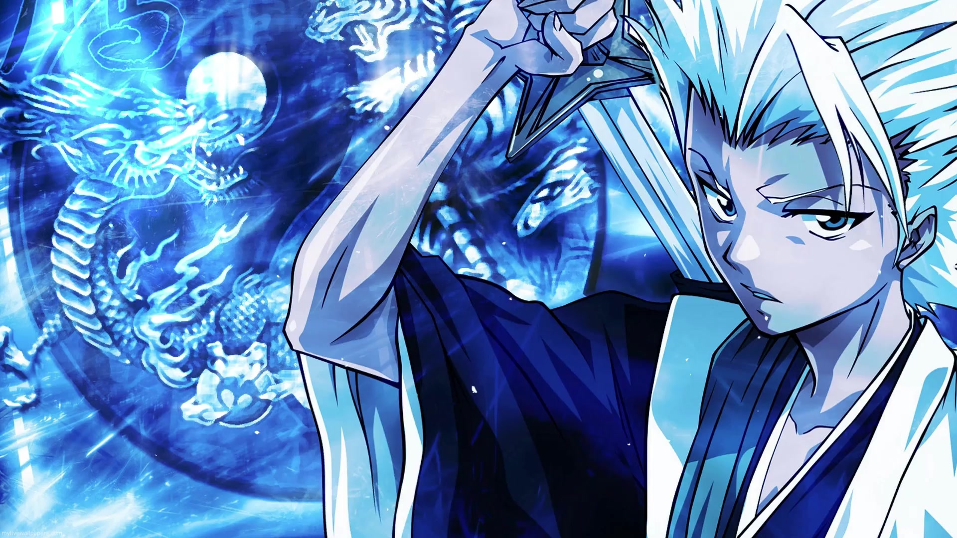 Toshiro Hitsugaya Bleach Live Wallpaper