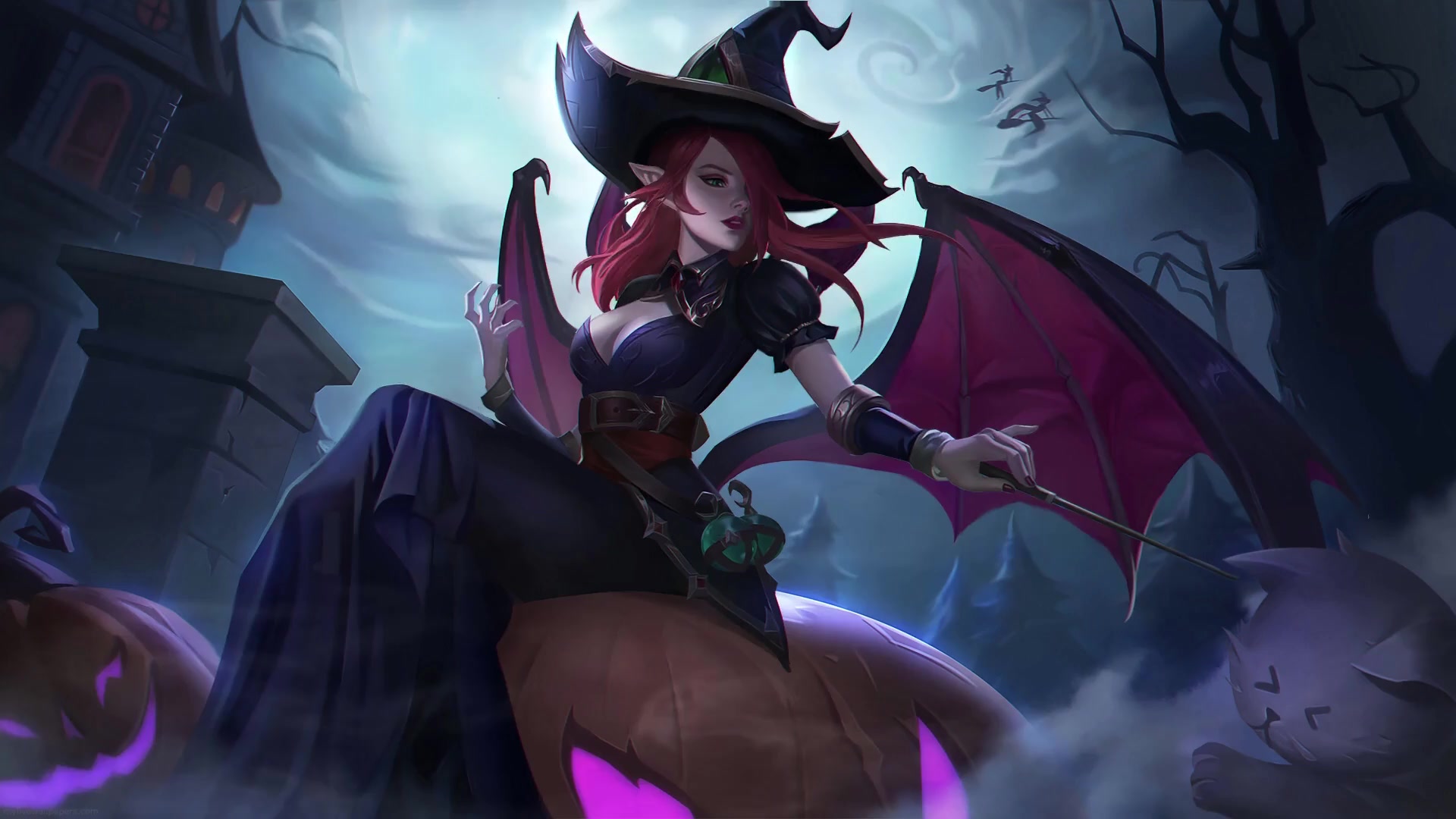 Bewitching Morgana Live Wallpaper