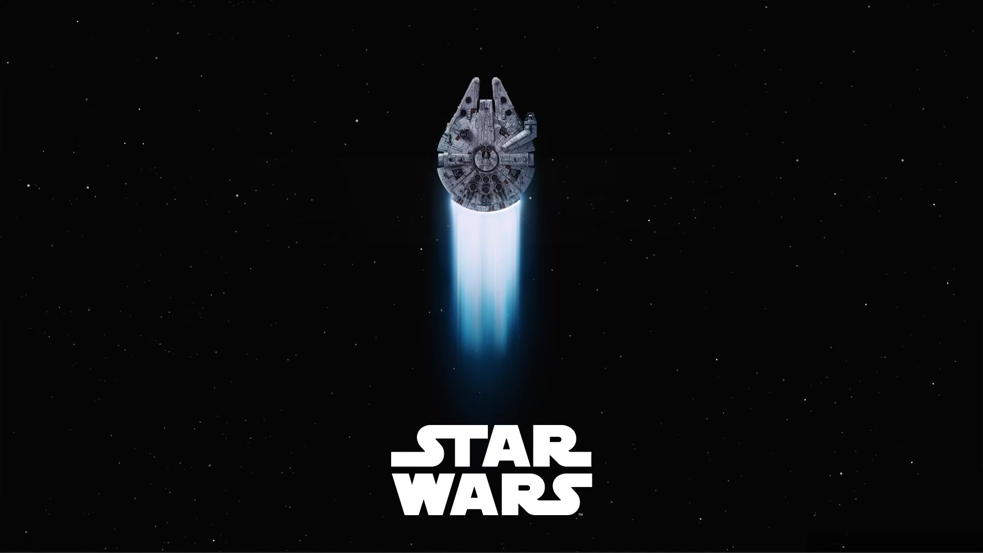 Star Wars Millennium Falcon Space Live Wallpaper