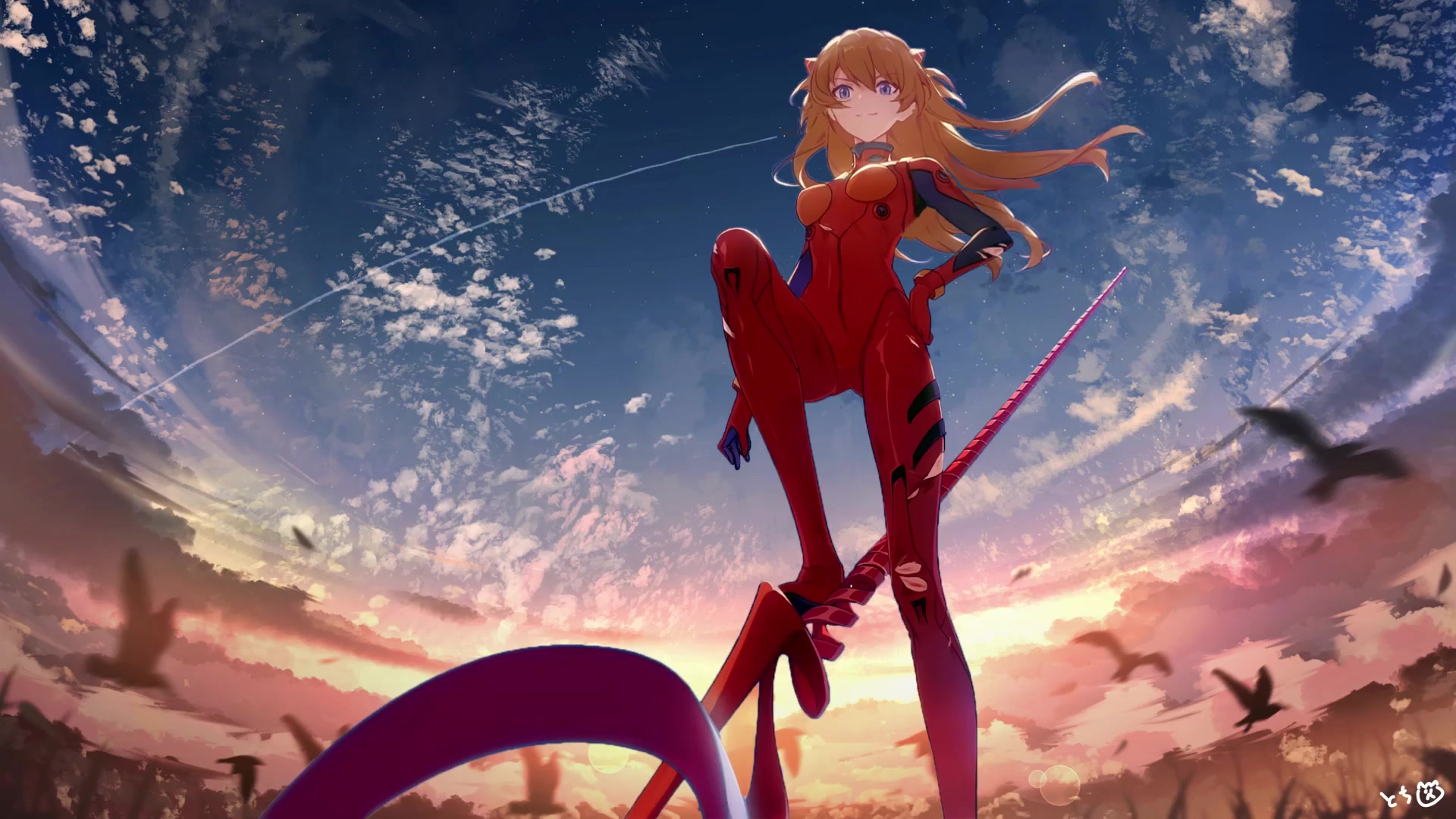 Asuka Live Wallpaper