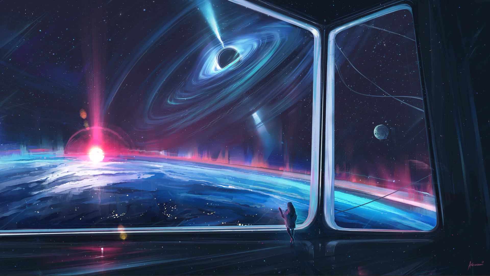 Roche Limit Space Live Wallpaper