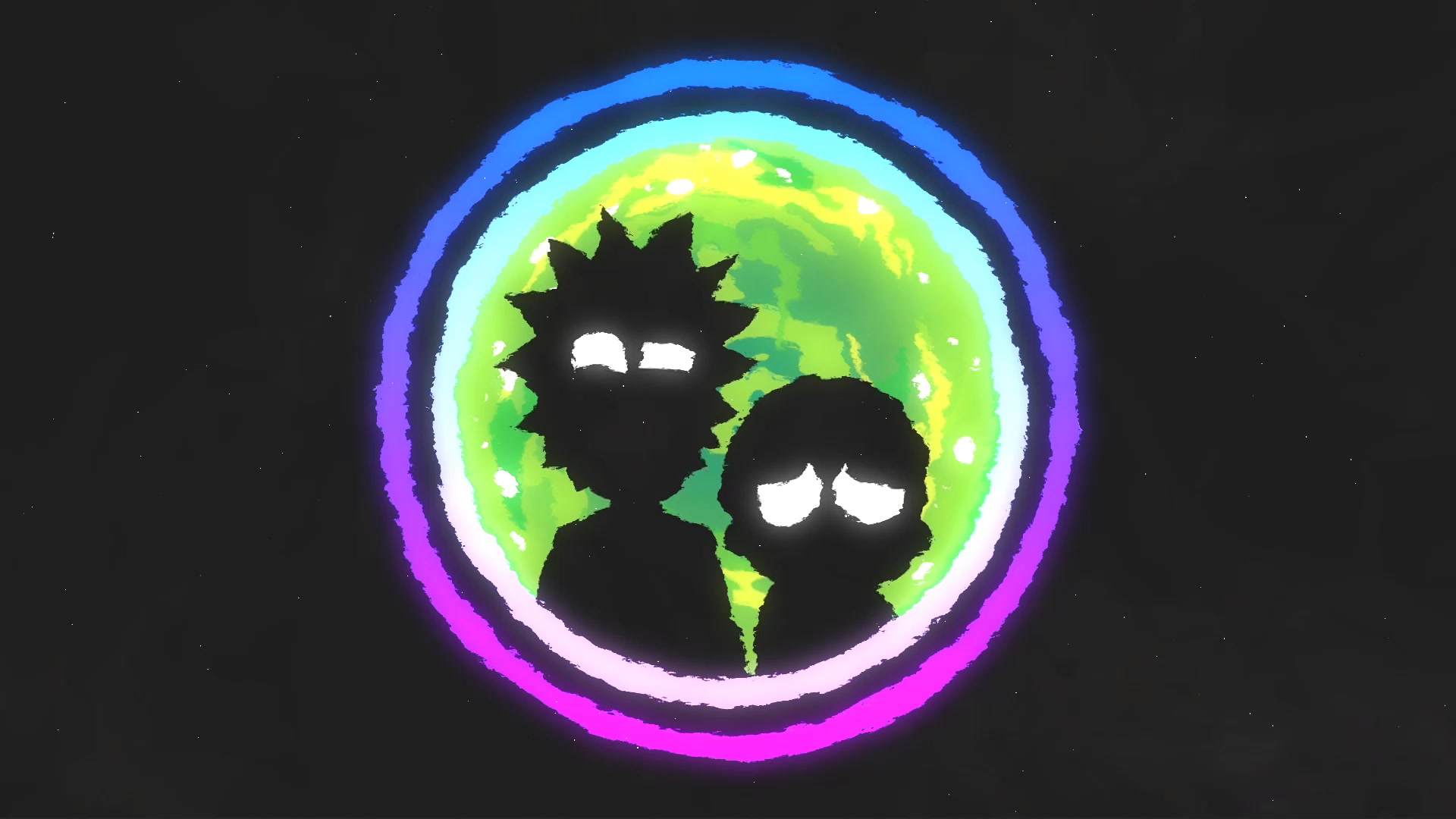 Rick and Morty Circle Live Wallpaper