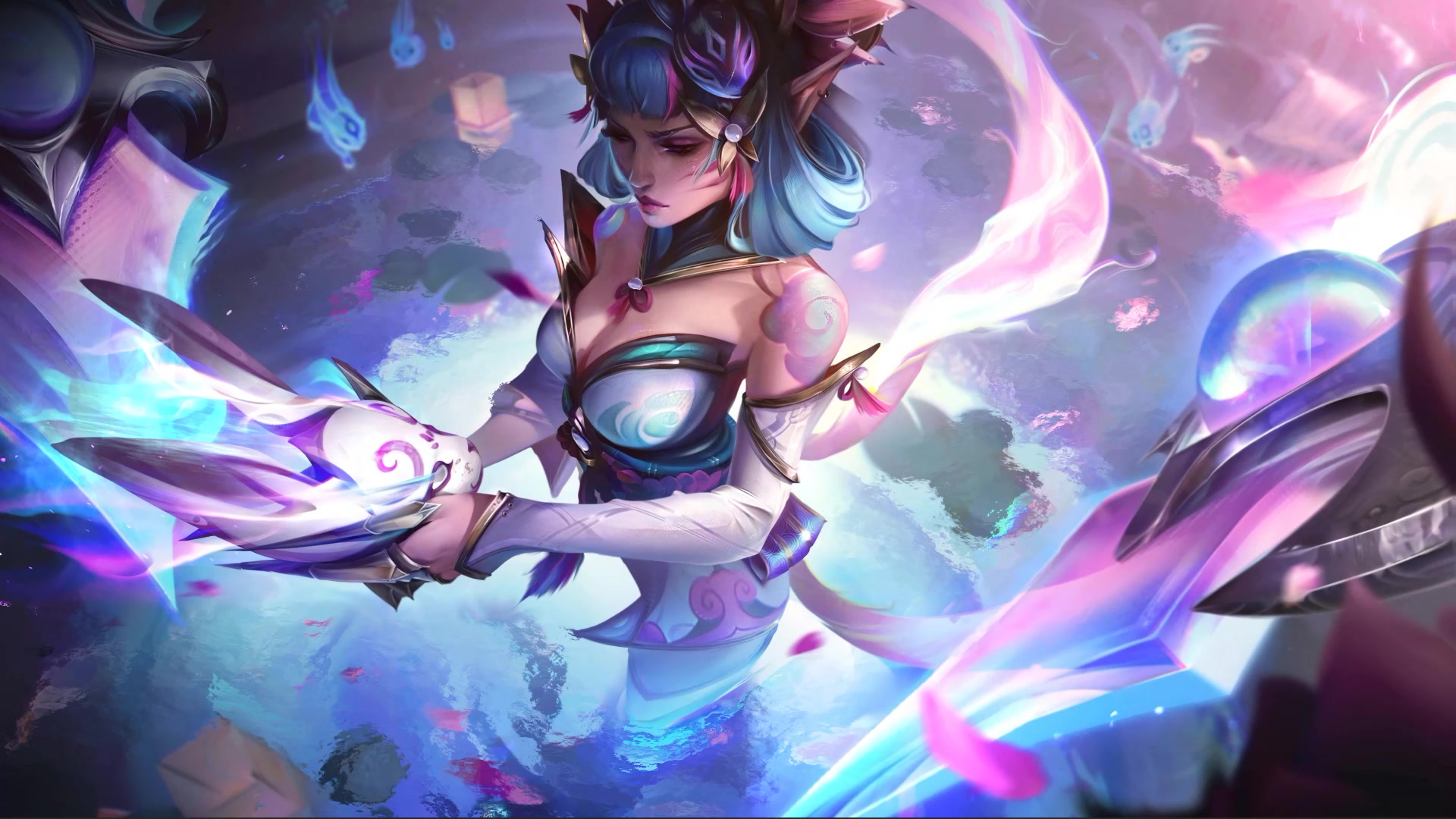Spirit Blossom Evelynn Live Wallpaper