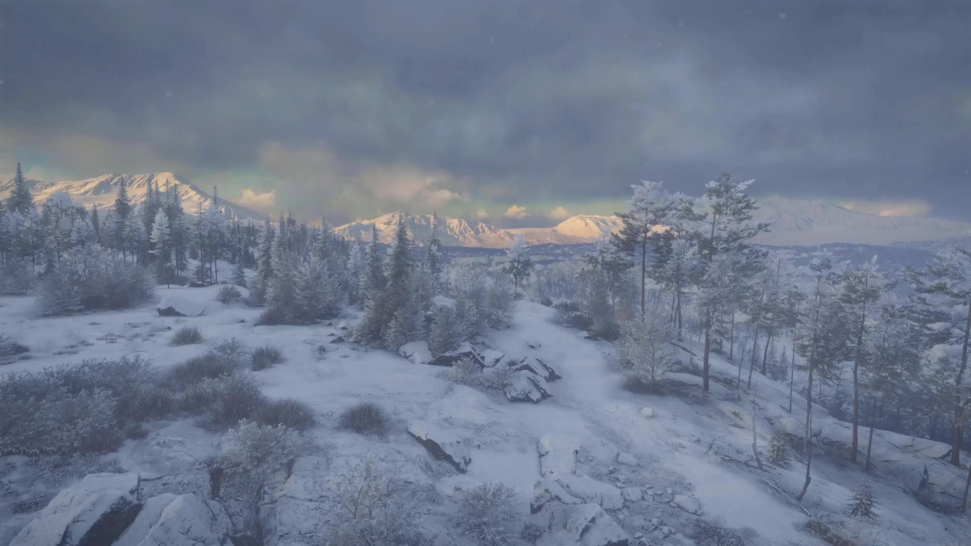 4k Snowy Mountains Live Wallpaper