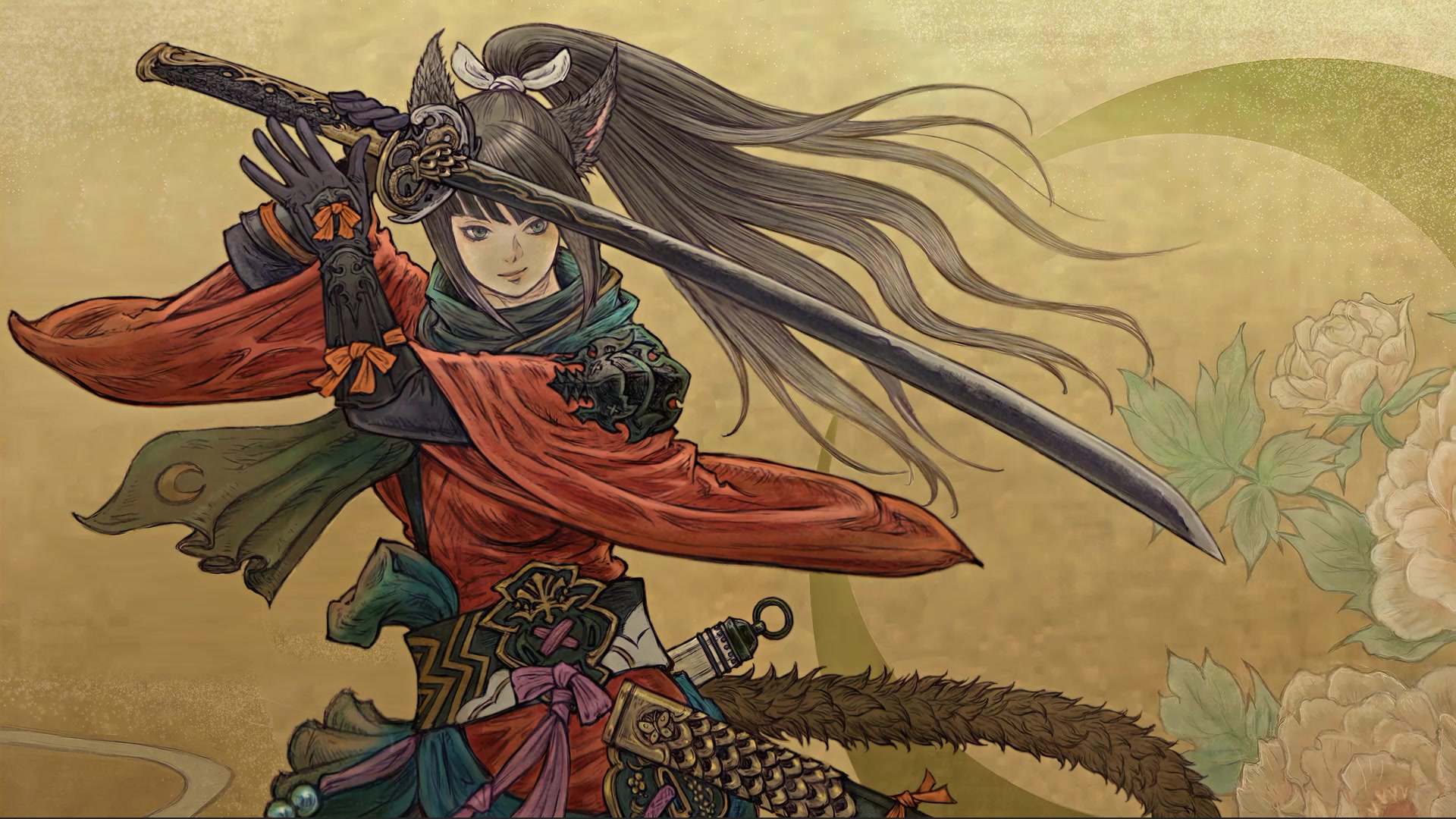 Samurai Final Fantasy XIV Live Wallpaper
