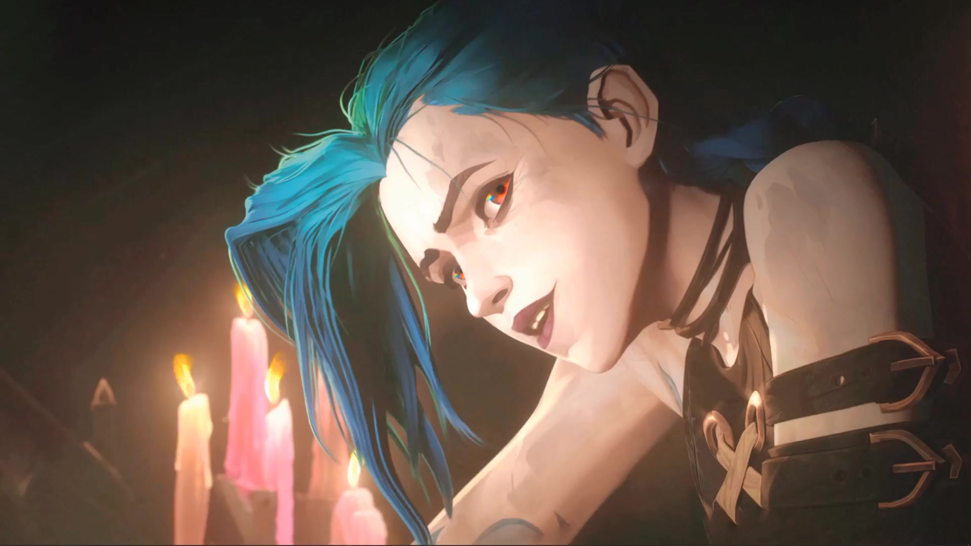Jinx From Arcane League Of Legends Live Wallpaper