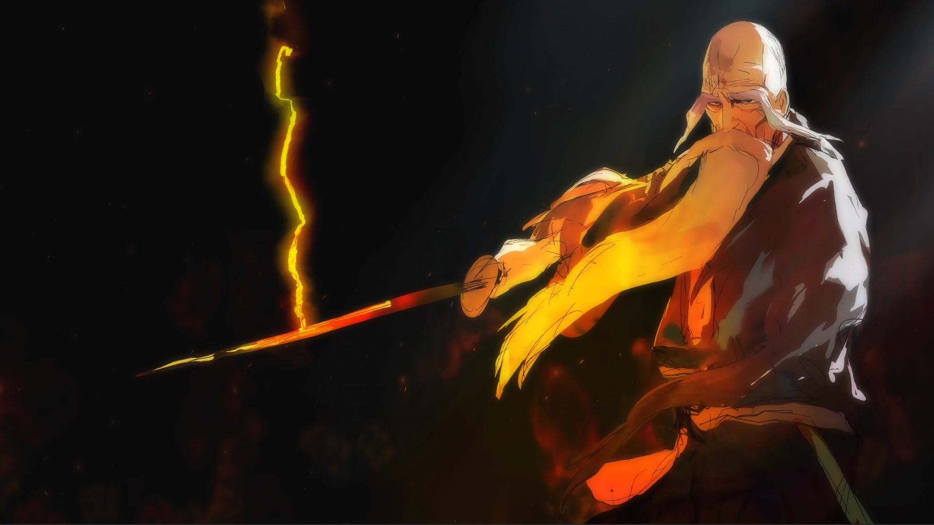 Genryusai Shigekuni Yamamoto Live Wallpaper