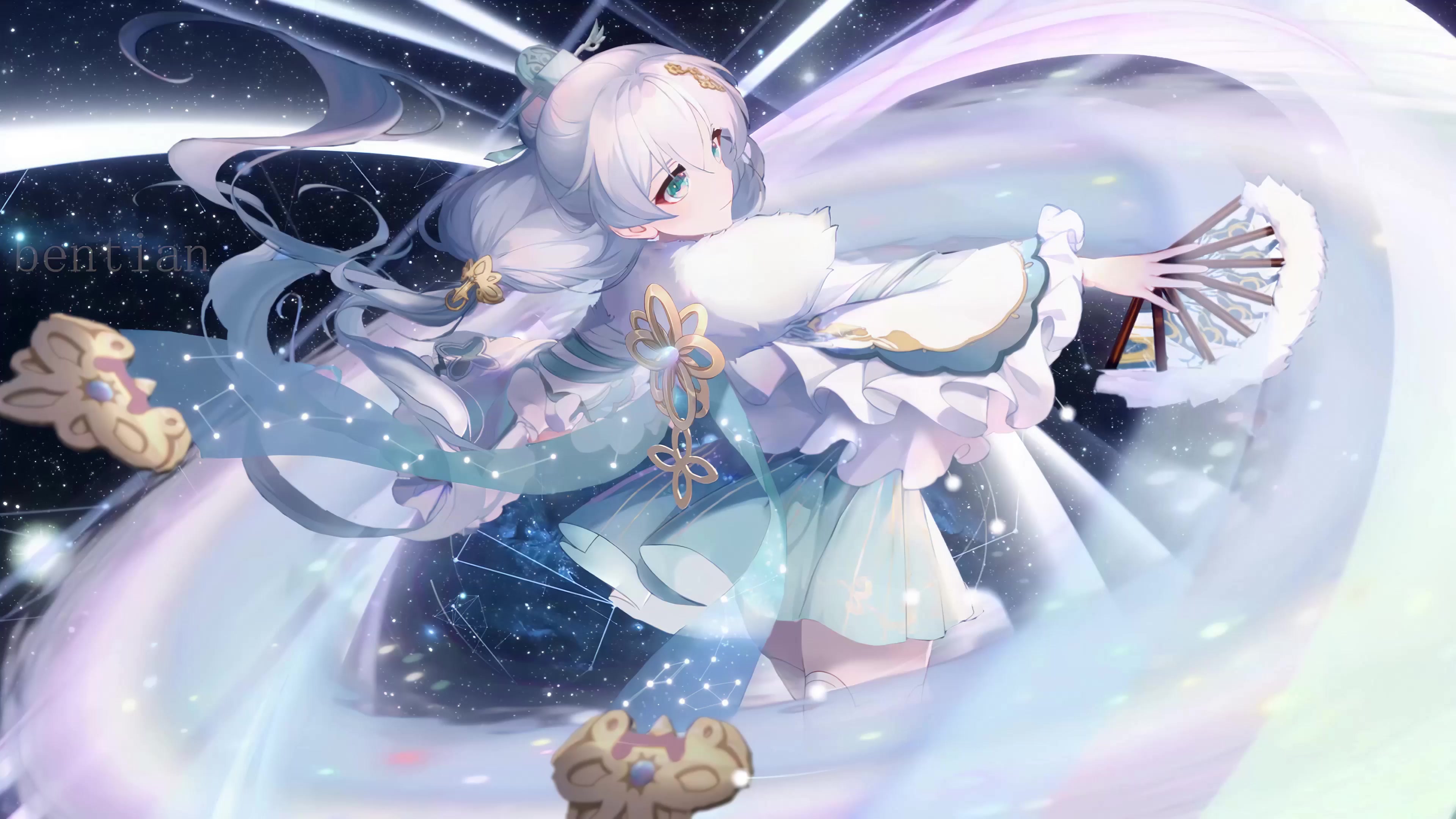 Honkai Impact 3 Stargazing at Shuoye Live Wallpaper
