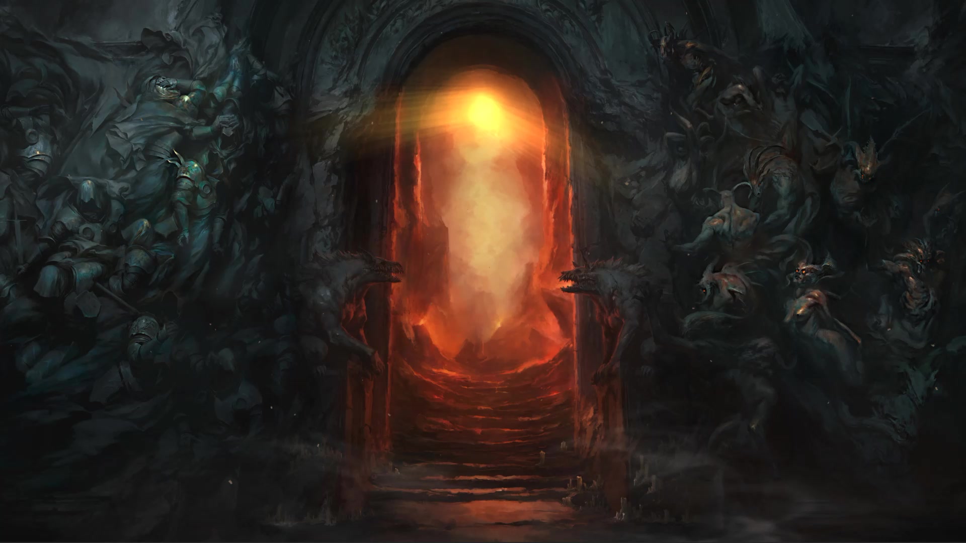 Diablo 4 Gates of Hell Live Wallpaper