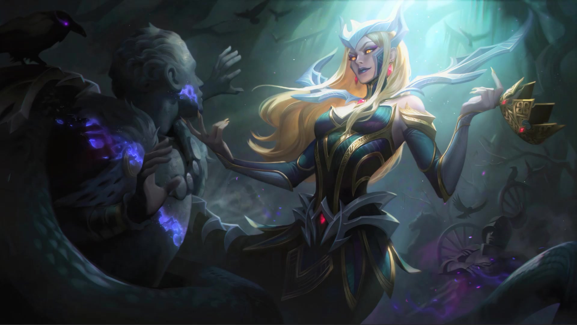 League of Legends Coven Cassiopeia Live Wallpaper