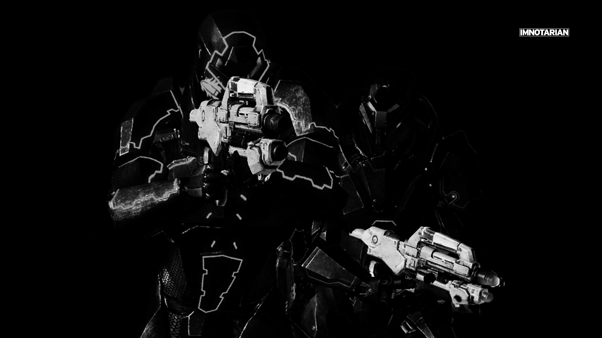 Male Shepard and Garrus Vakarian Live Wallpaper