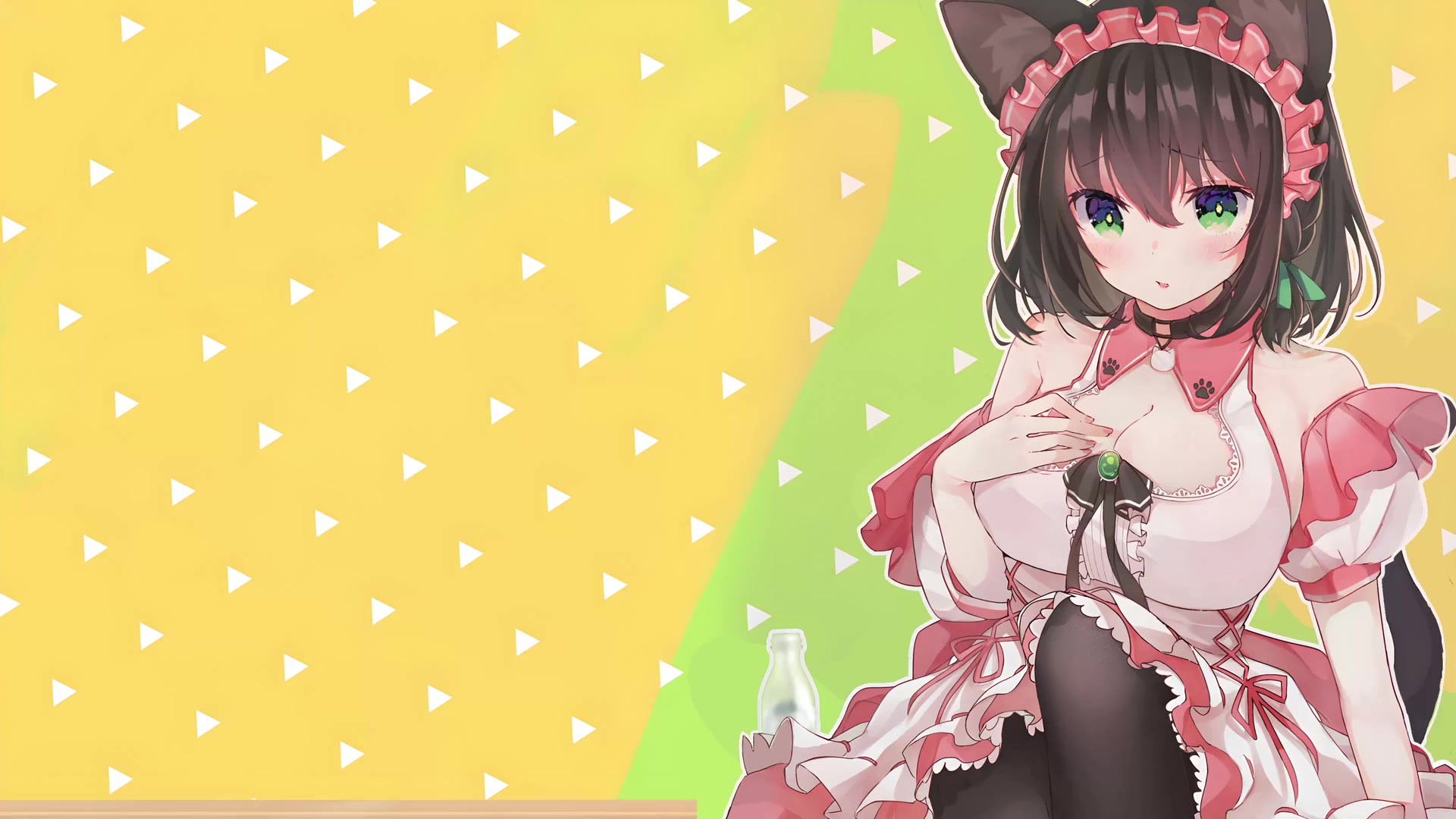 Cat Kiss Live Wallpaper
