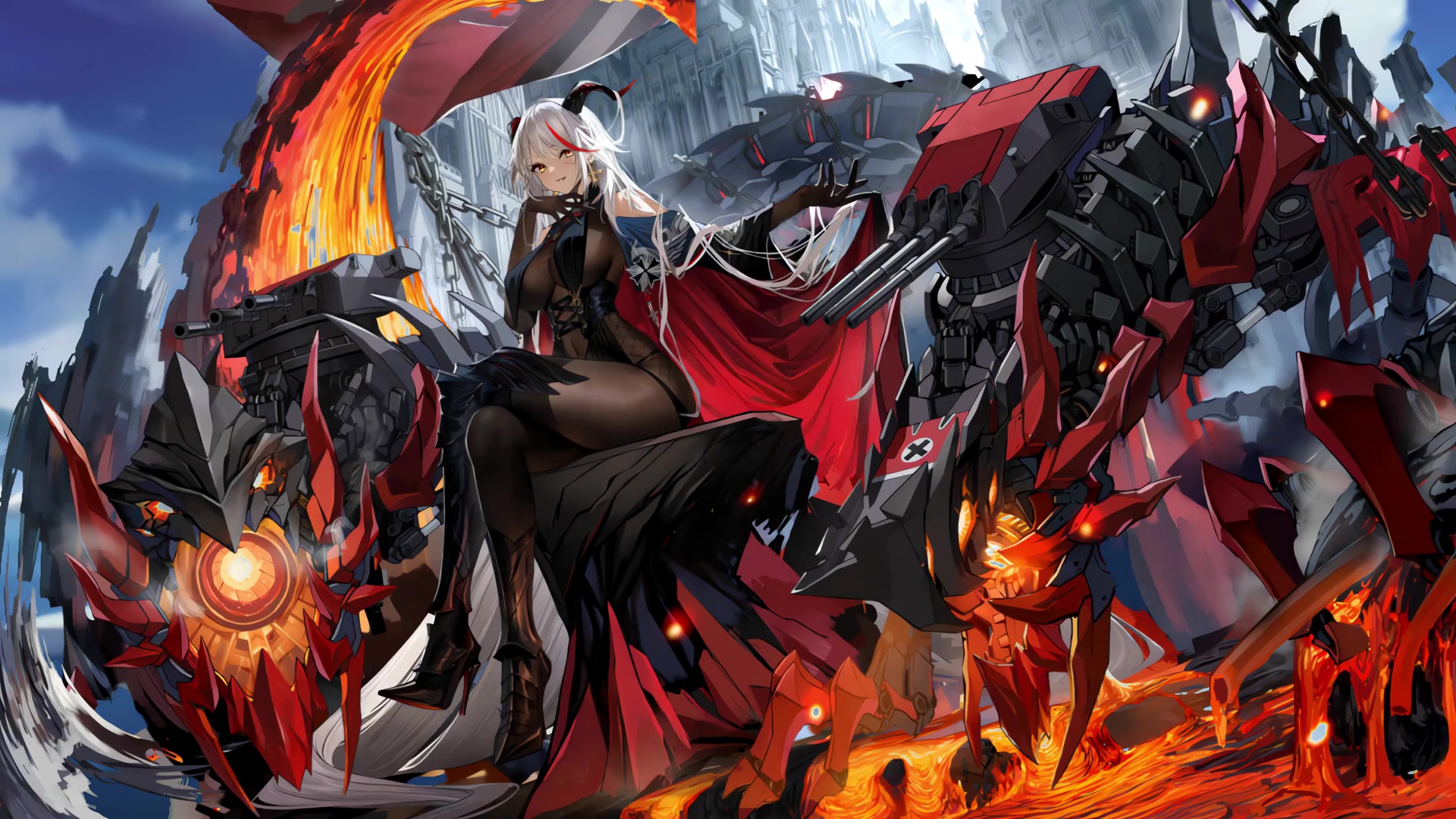 Azur Lane Egil 4K Live Wallpaper