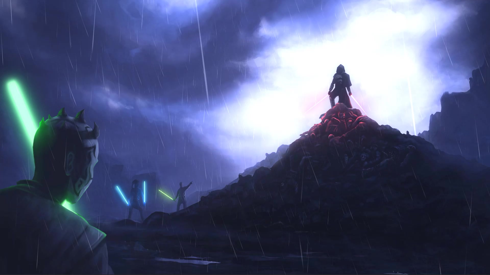 Revealing the Dark Side Live Wallpaper