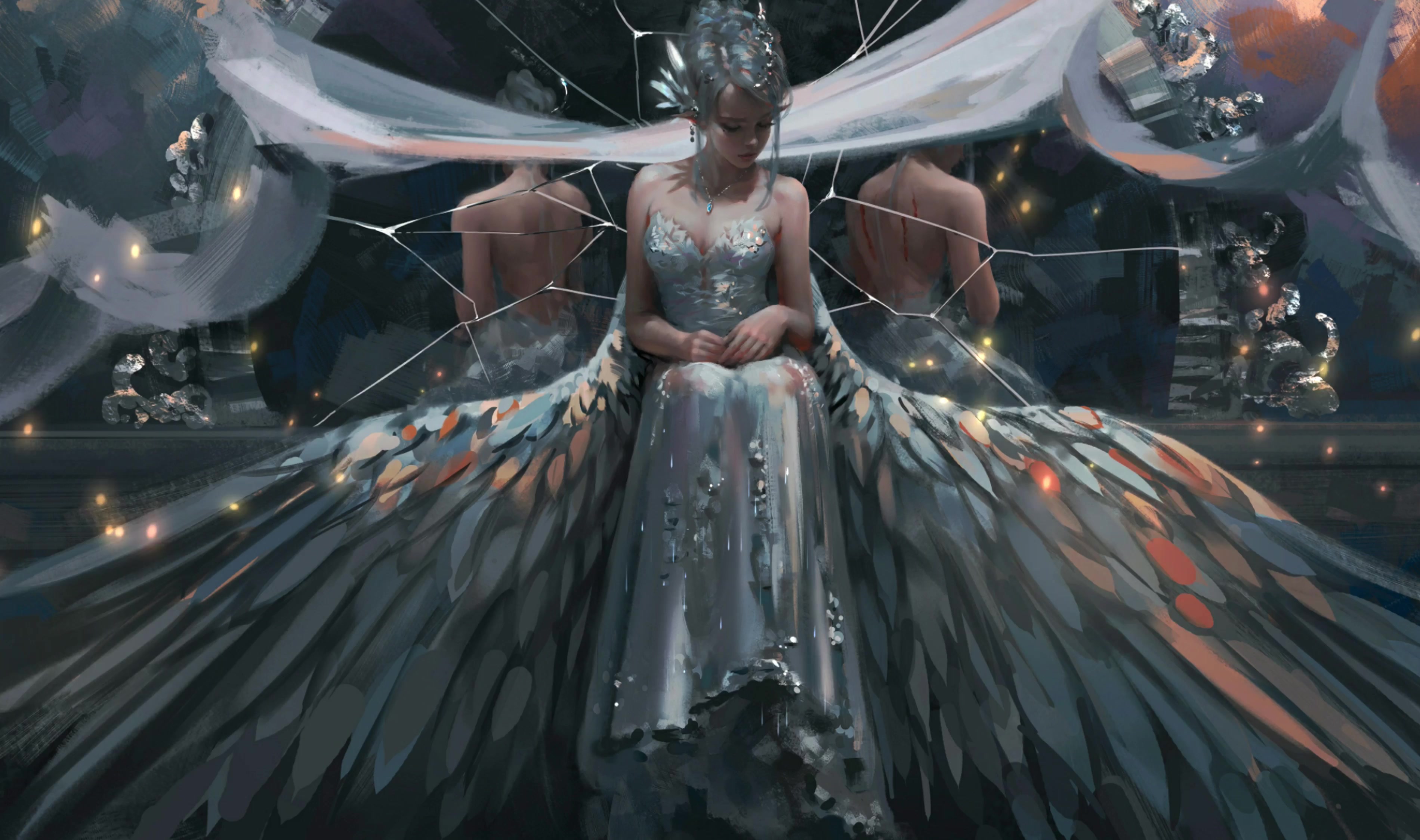 Fantasy Girl Wings, Ghost Blade Live Wallpaper