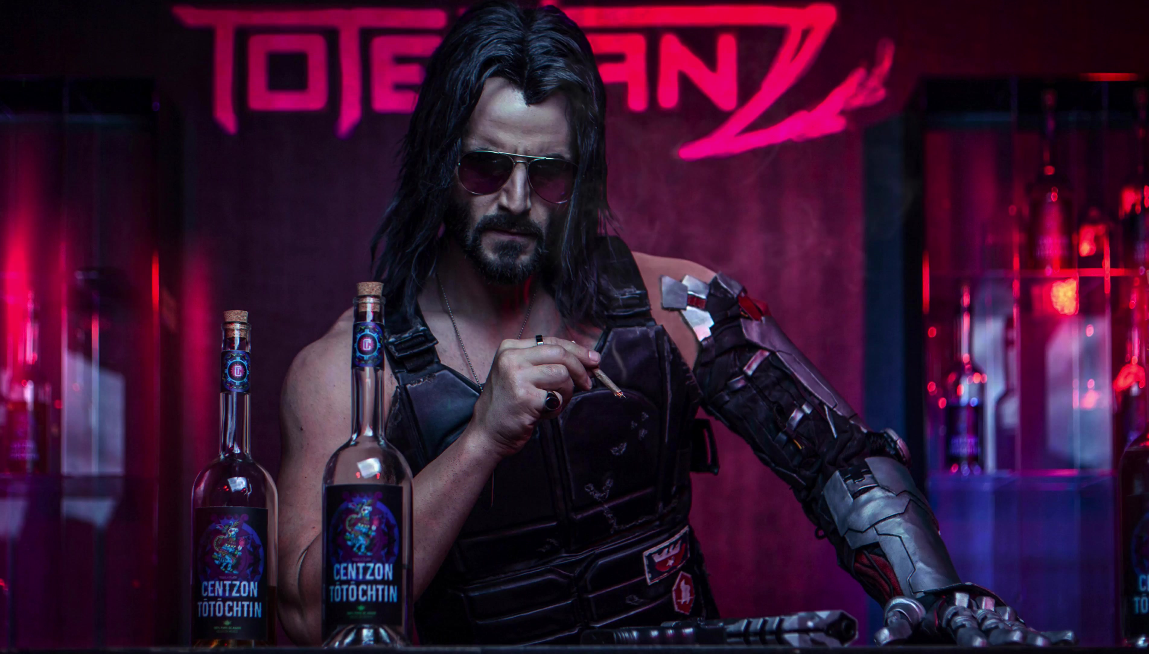 Keanu Reeves, Cyberpunk Live Wallpaper