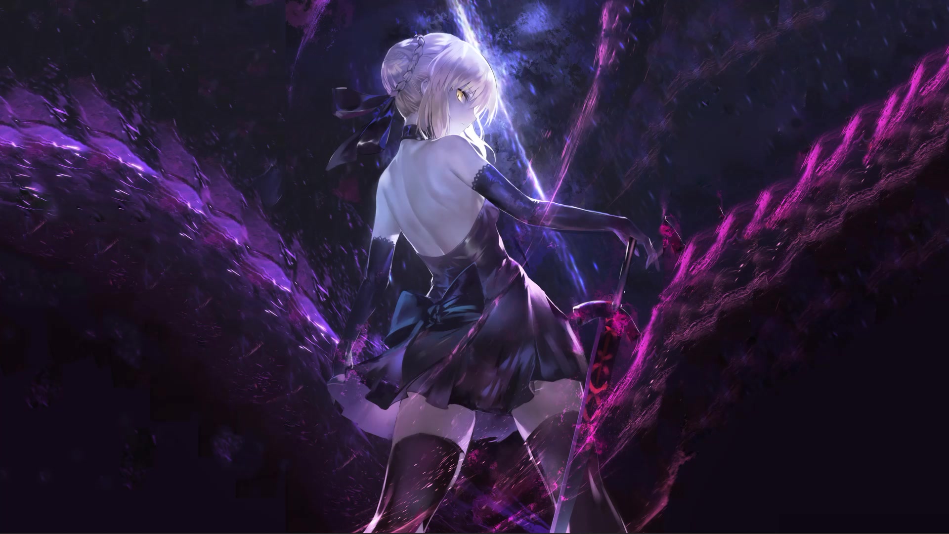 Saber Alter Fate Stay Night Live Wallpaper