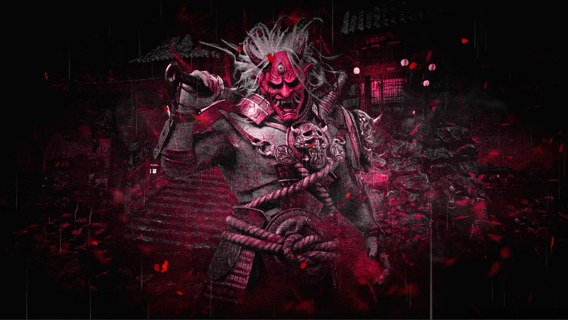 Oni Eye Mask Live Wallpaper