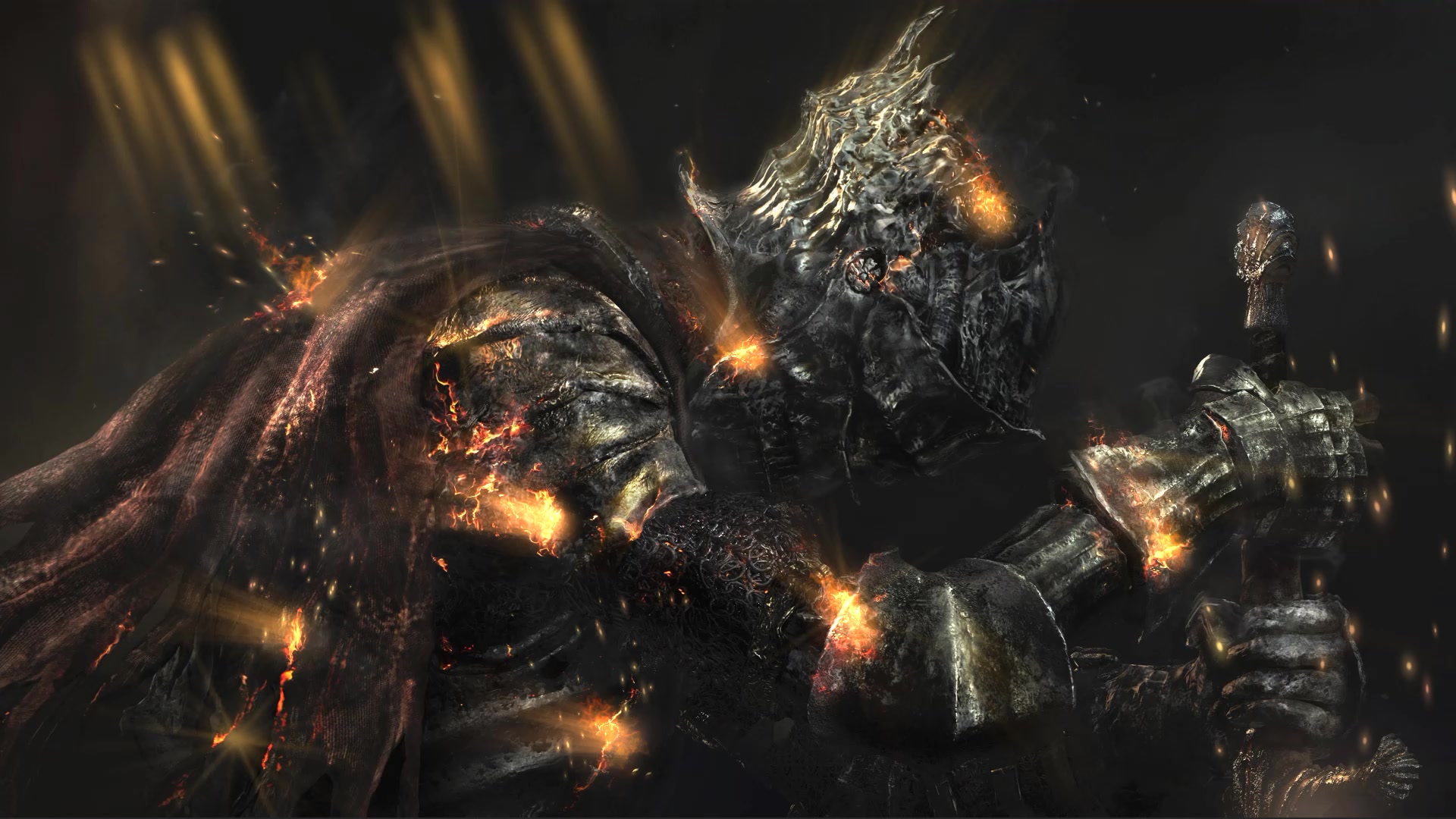 Demon Sword Dark Souls Game Live Wallpaper