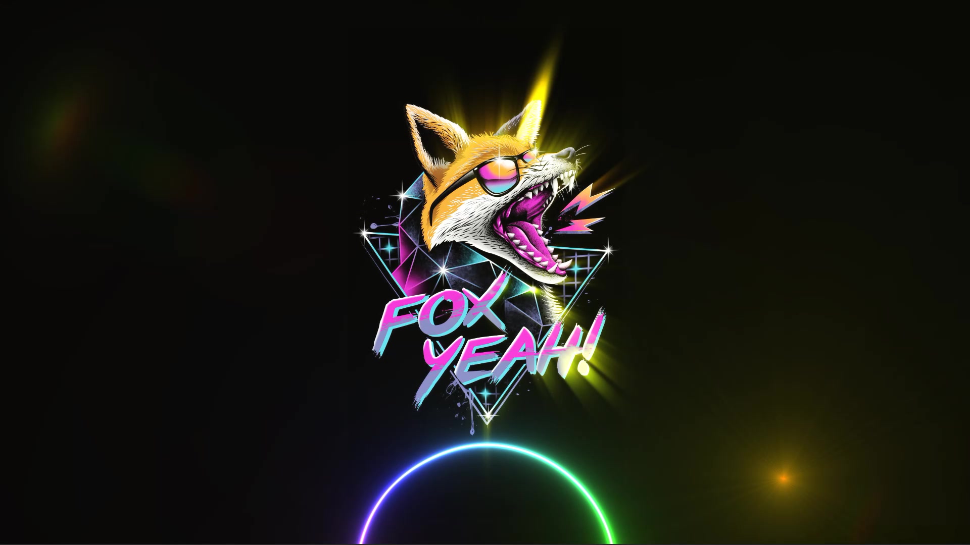 Retro Fox Live Wallpaper