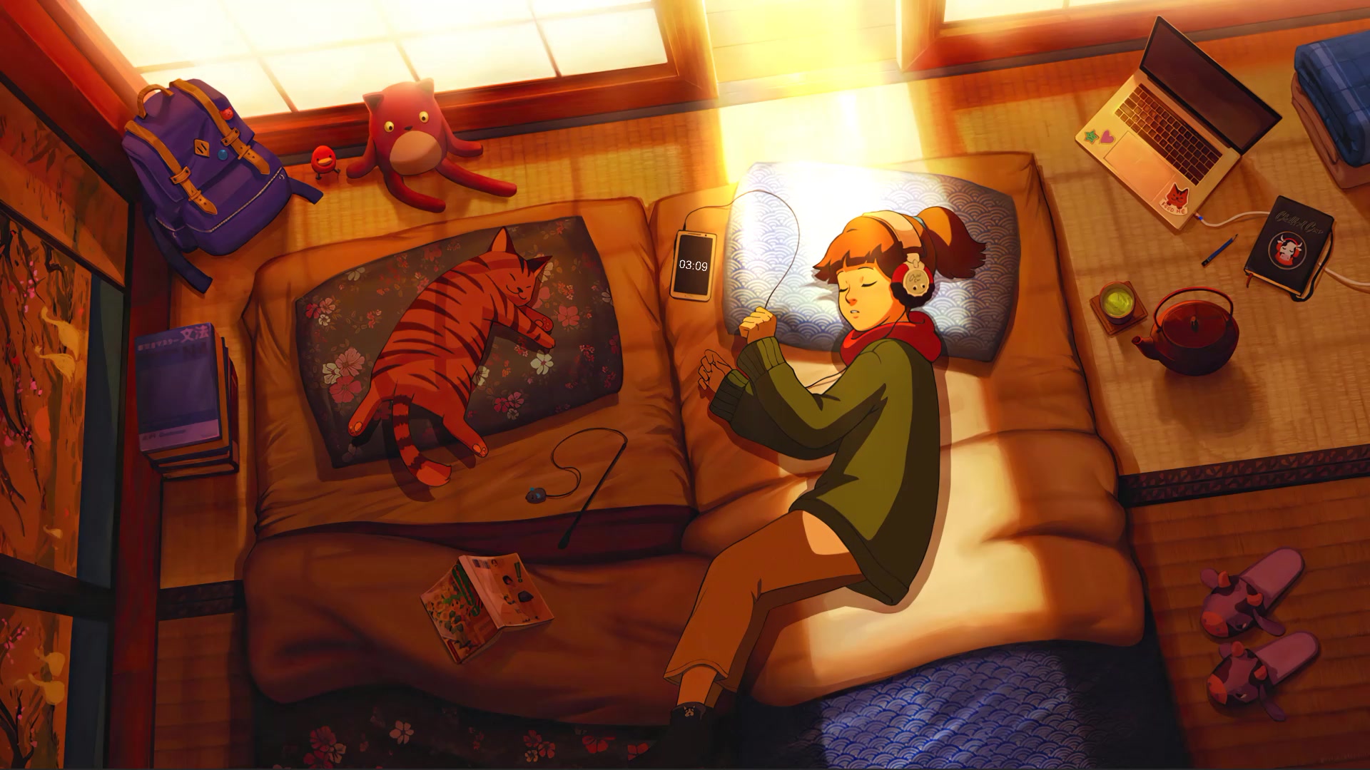 Sleepy Summer Day Live Wallpaper