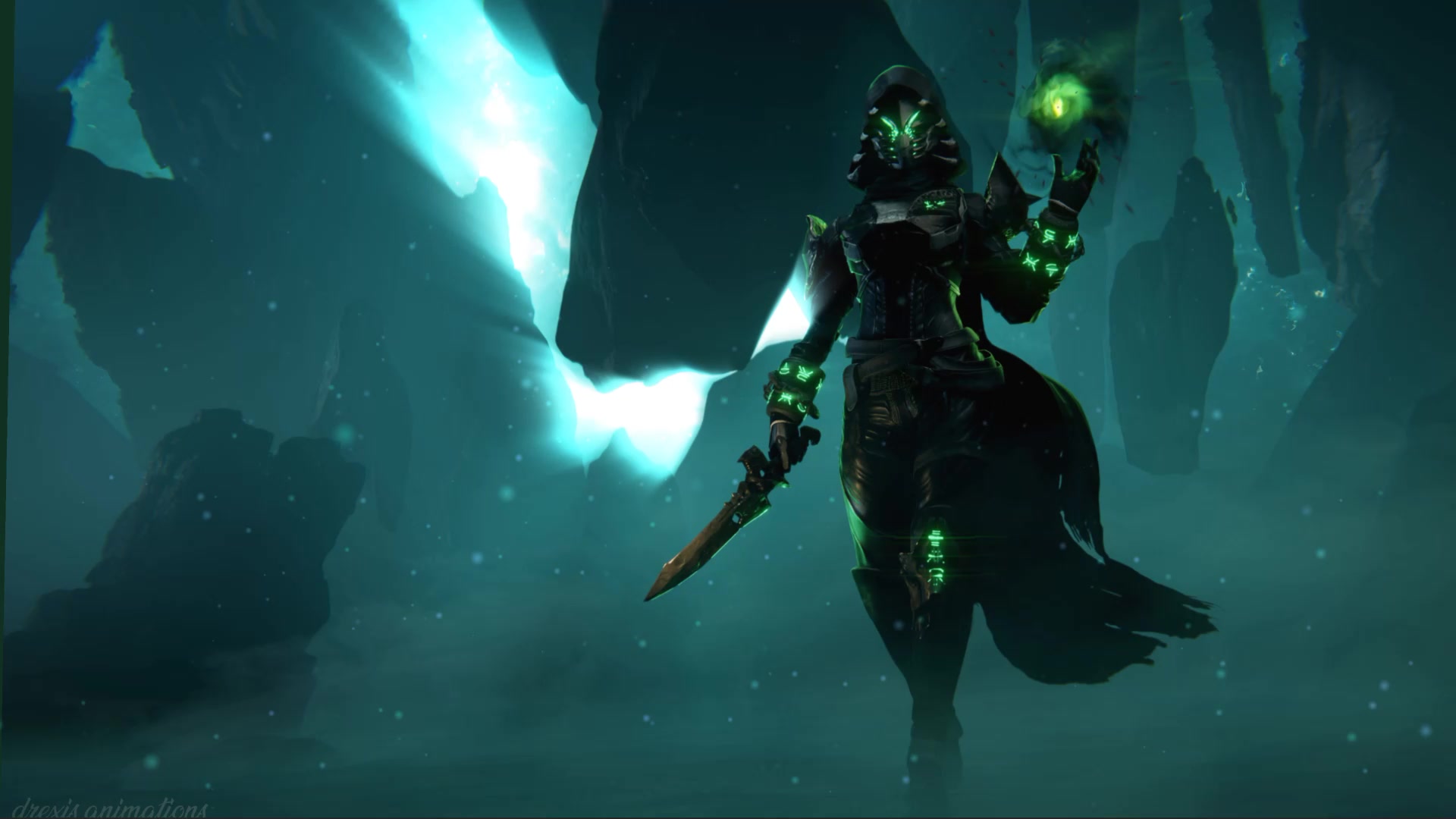 Destiny Hunter Crota Live Wallpaper