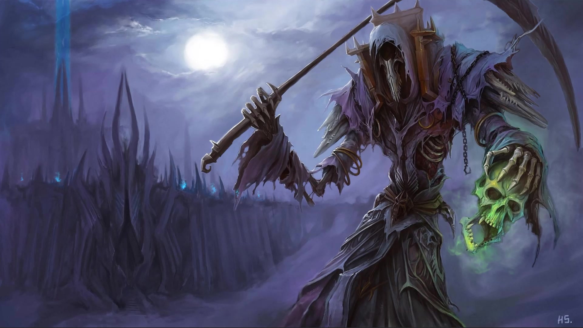 World of Warcraft Reaper Live Wallpaper