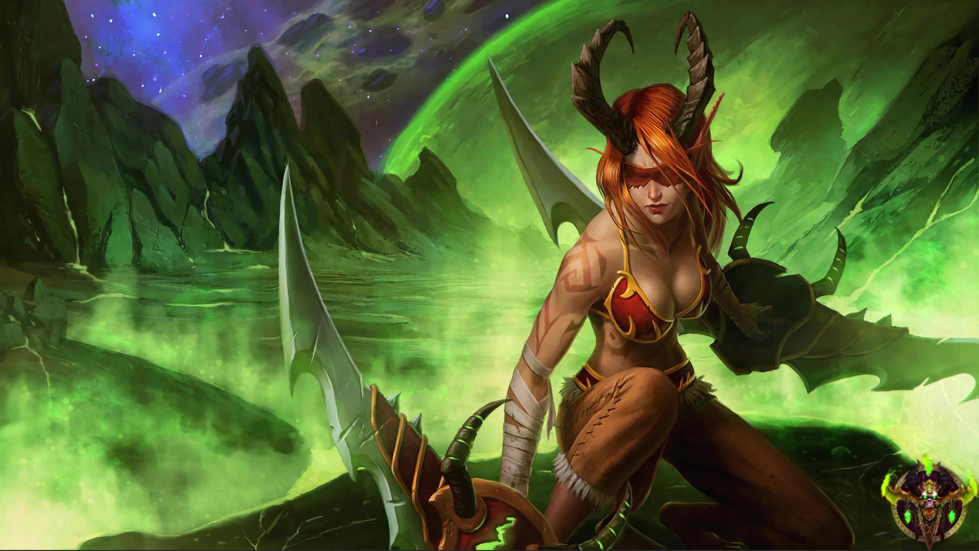 World of Warcraft Illidari Demon Hunter Live Wallpaper