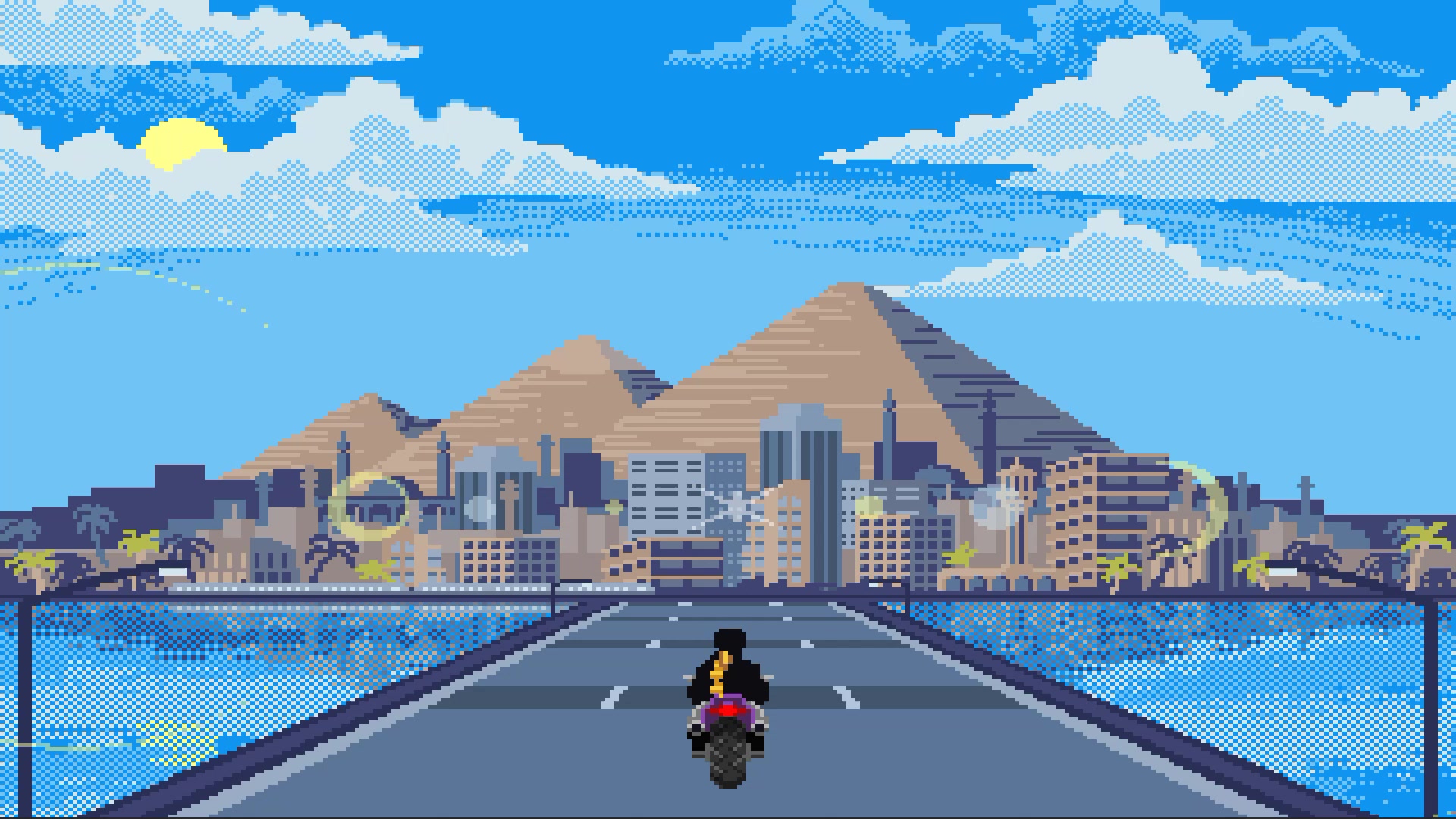 Pixel Cairo Live Wallpaper