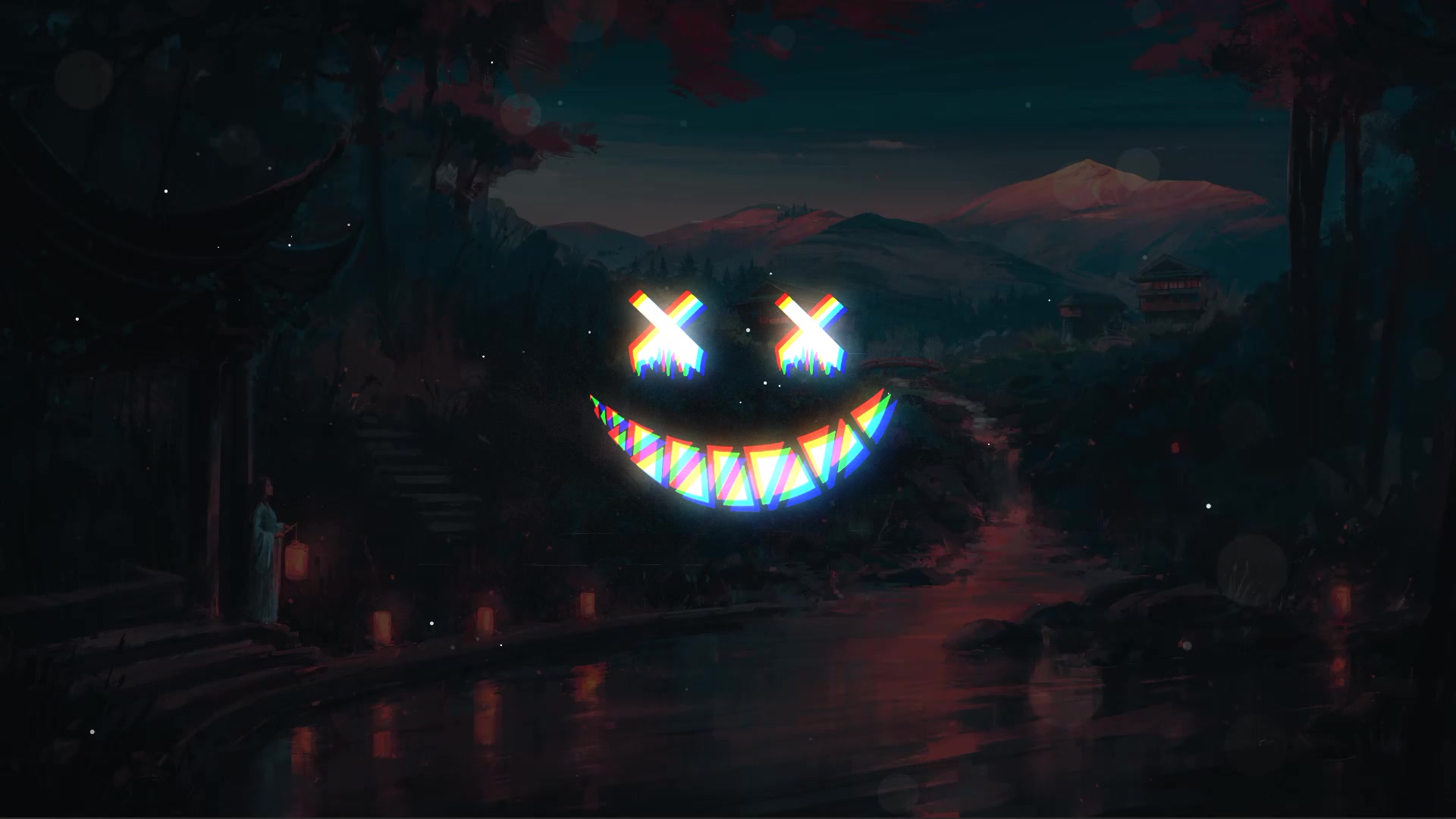 Smile Dark Live Wallpaper