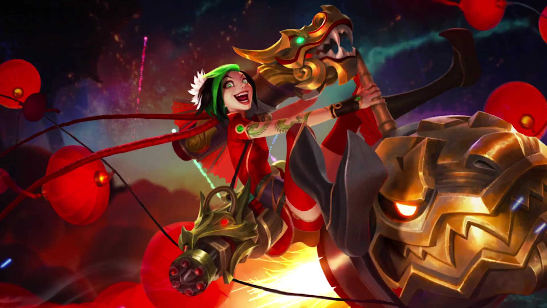 Jinx [League of Legends] Live Wallpaper