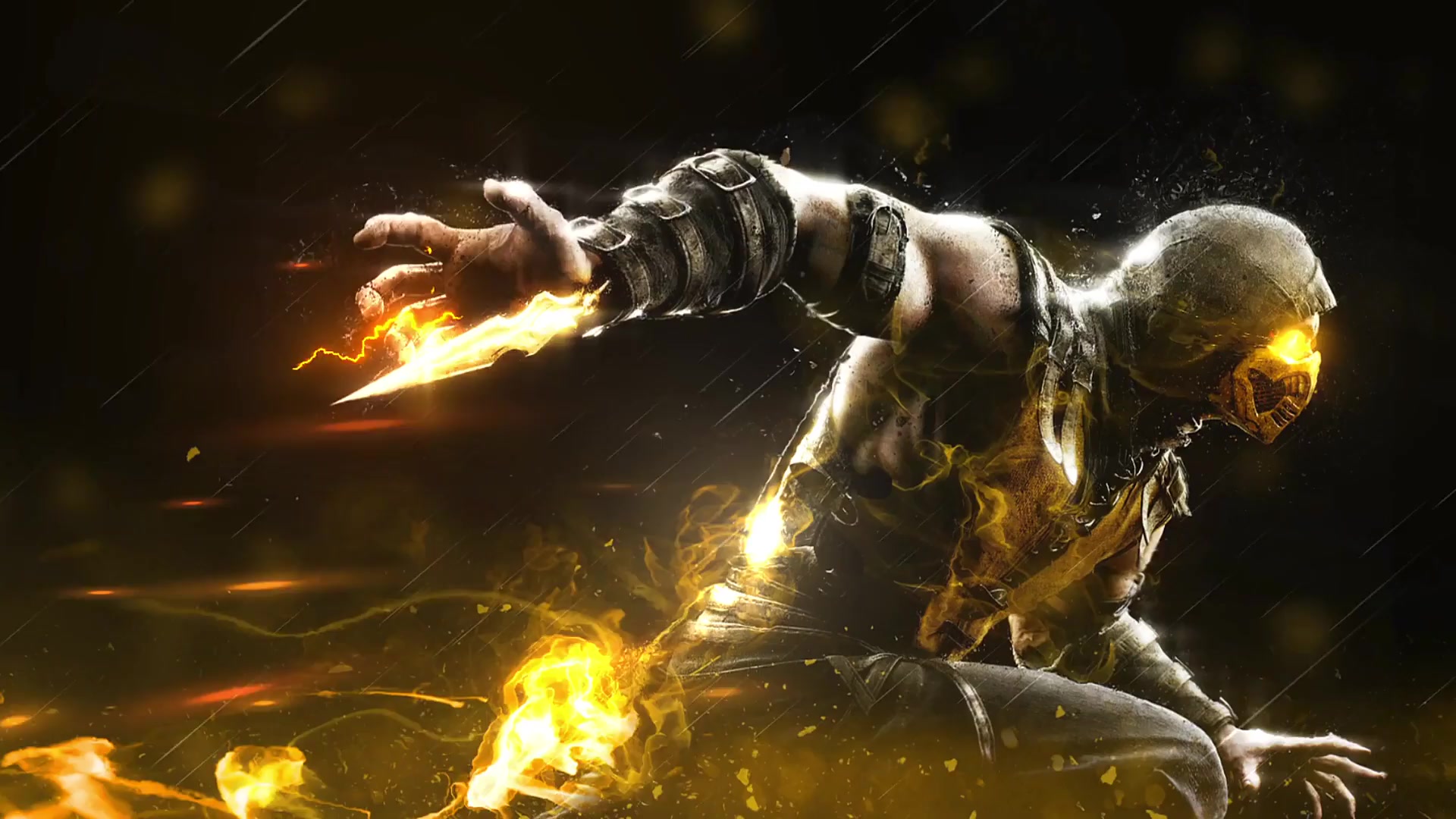 Mortal Kombat Scorpion Live Wallpaper | 1920x1080