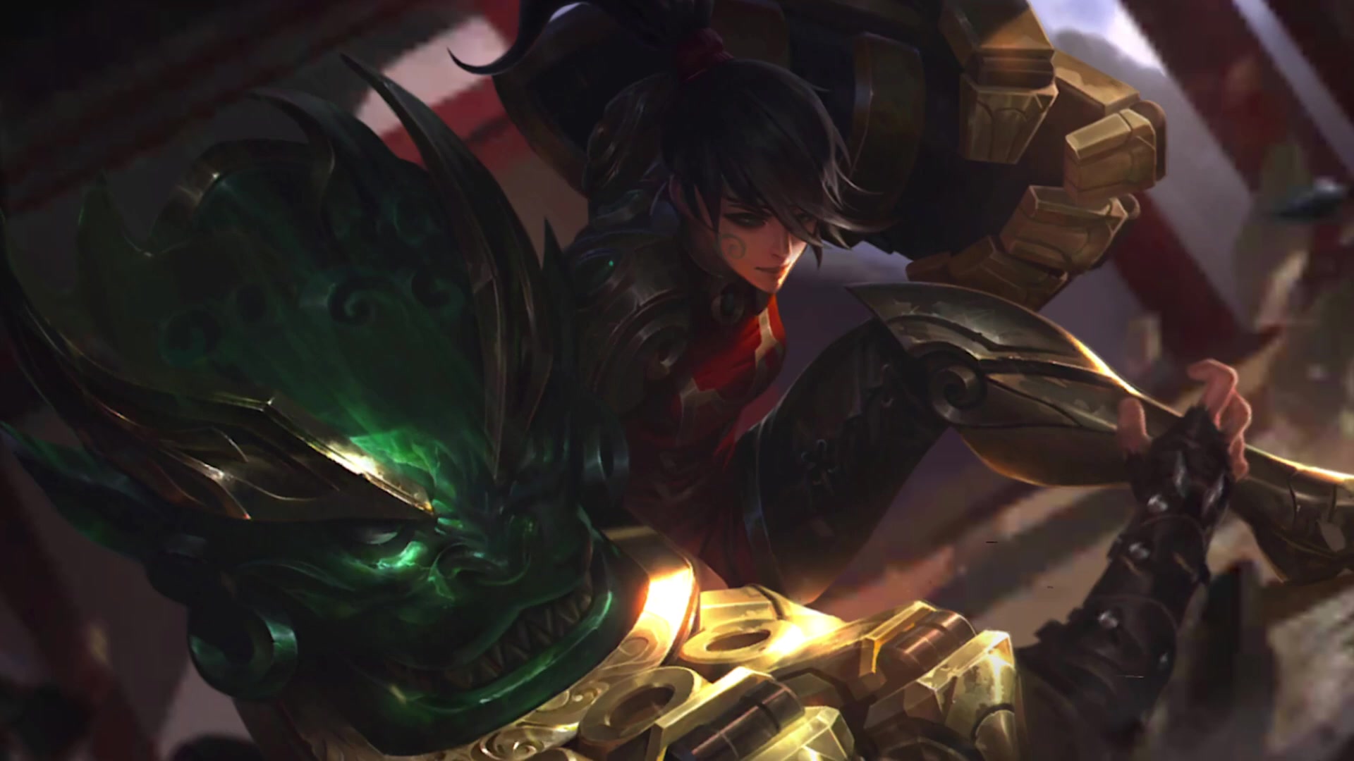 League of Legends (LOL) - Warring Kingdoms VI Live Wallpaper