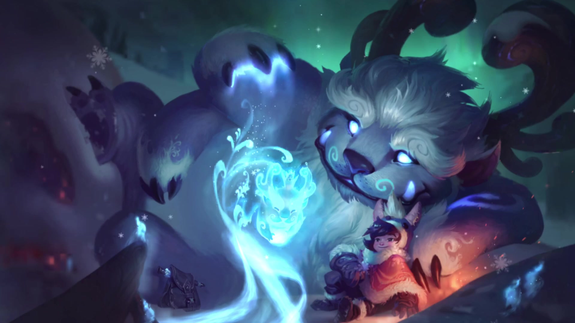 League Of Legends, Video Game, Nunu Live Wallpaper