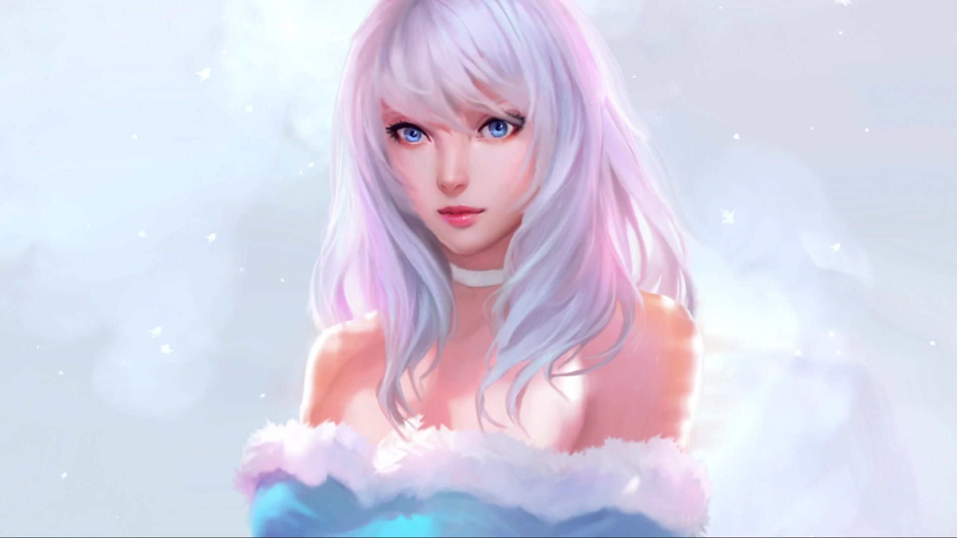 Beautiful Girl Snow White Live Wallpaper