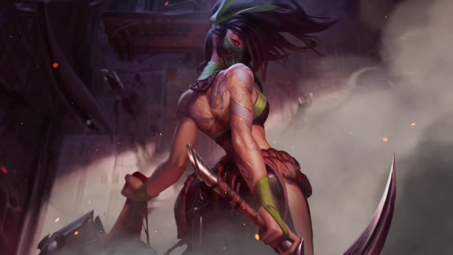 Akali [League of Legends] Live Wallpaper