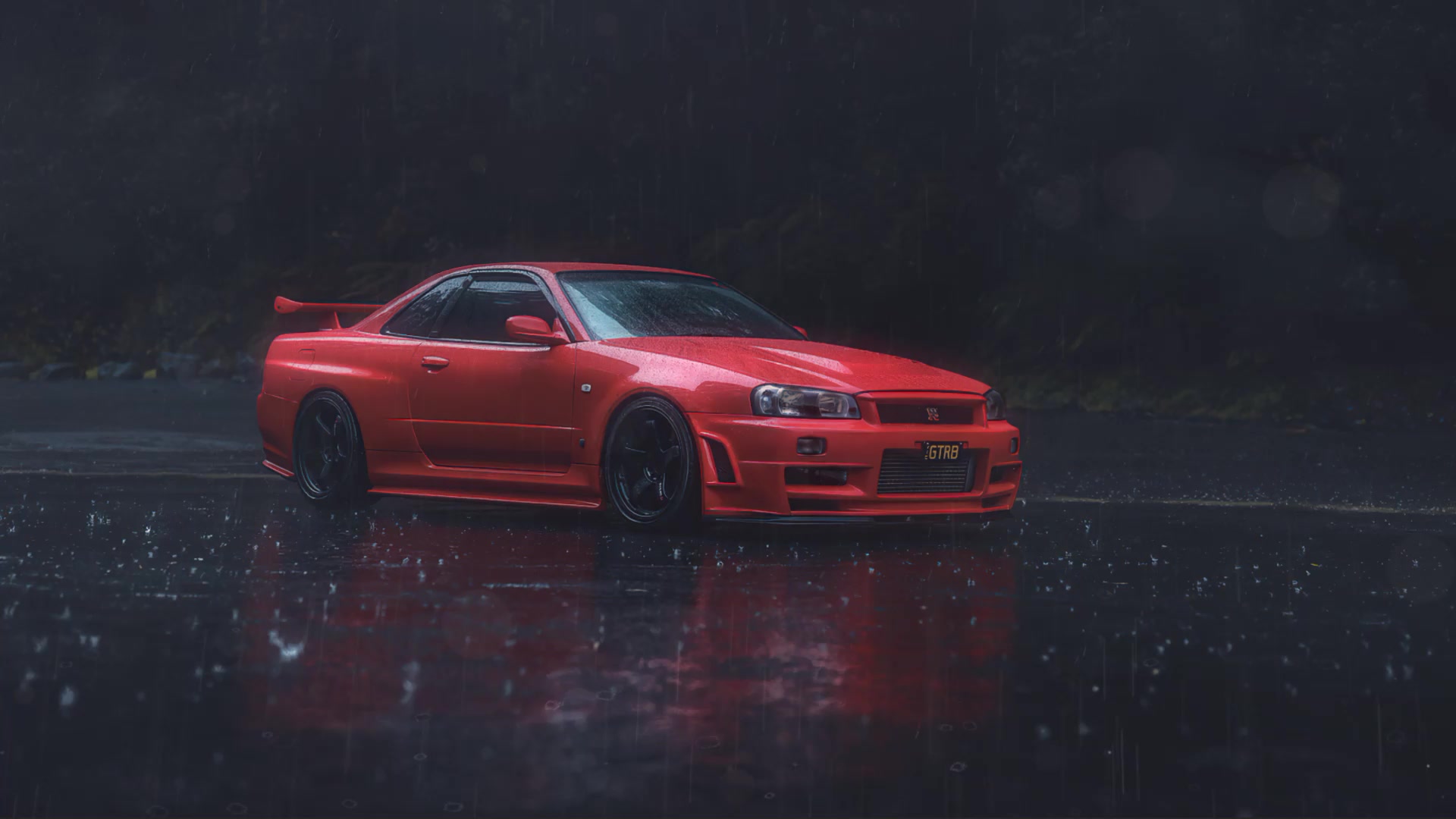 R34 Car Live Wallpaper
