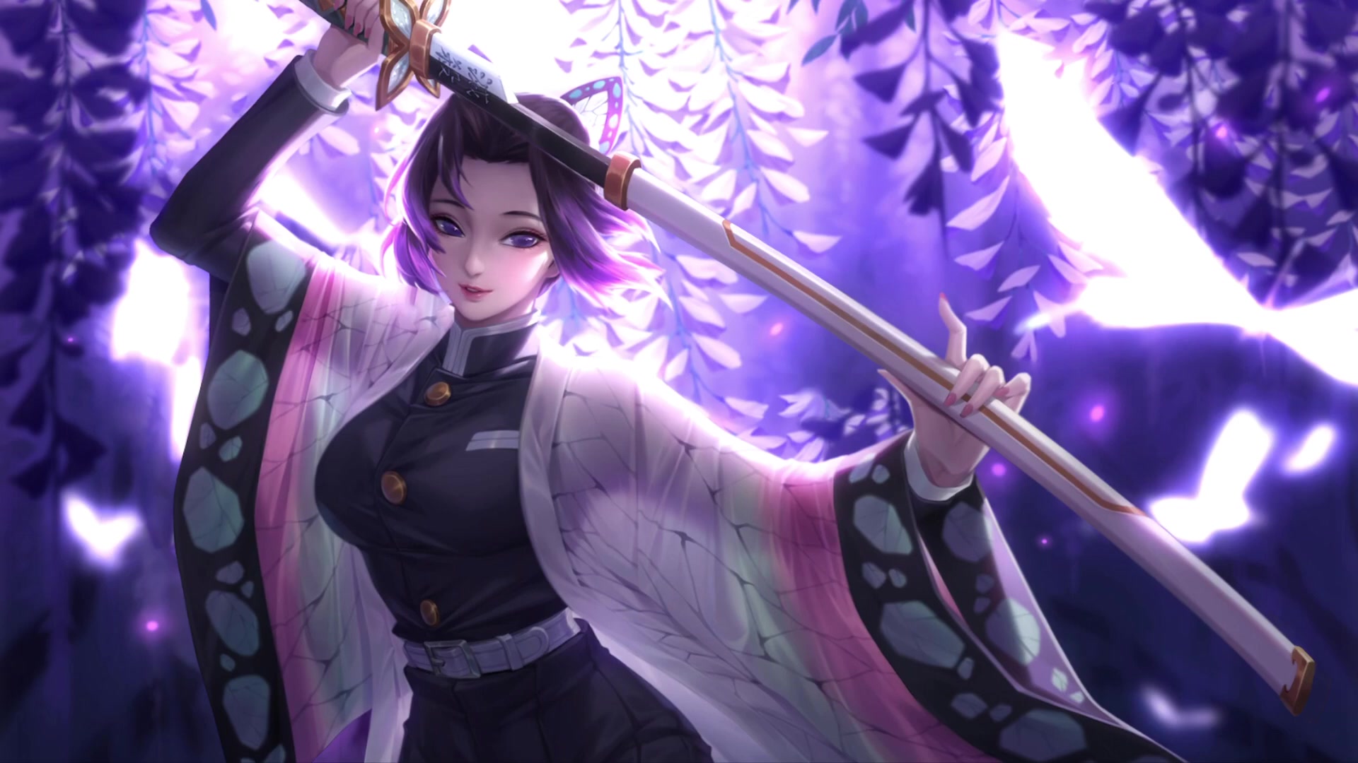 Kochou Shinobu Live Wallpaper