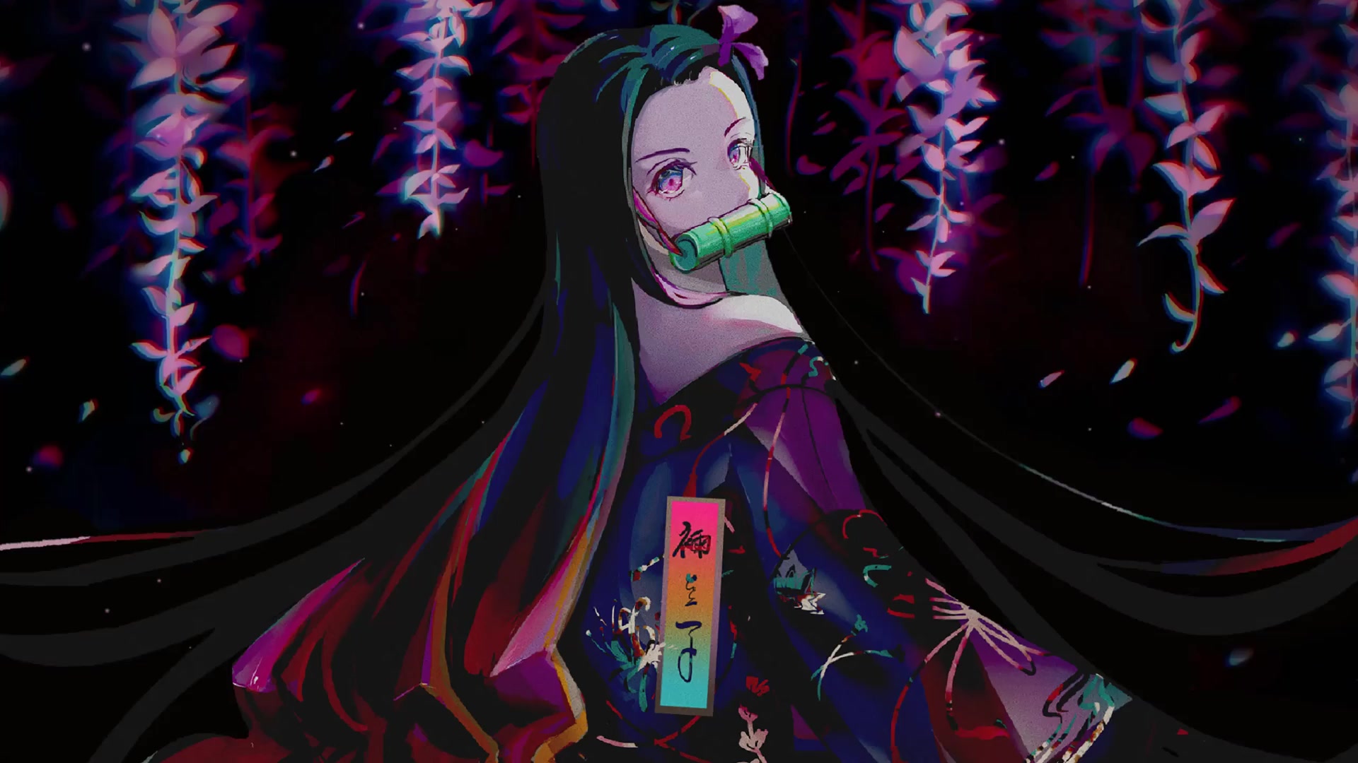 Nezuko From Demonslayer Live Wallpaper