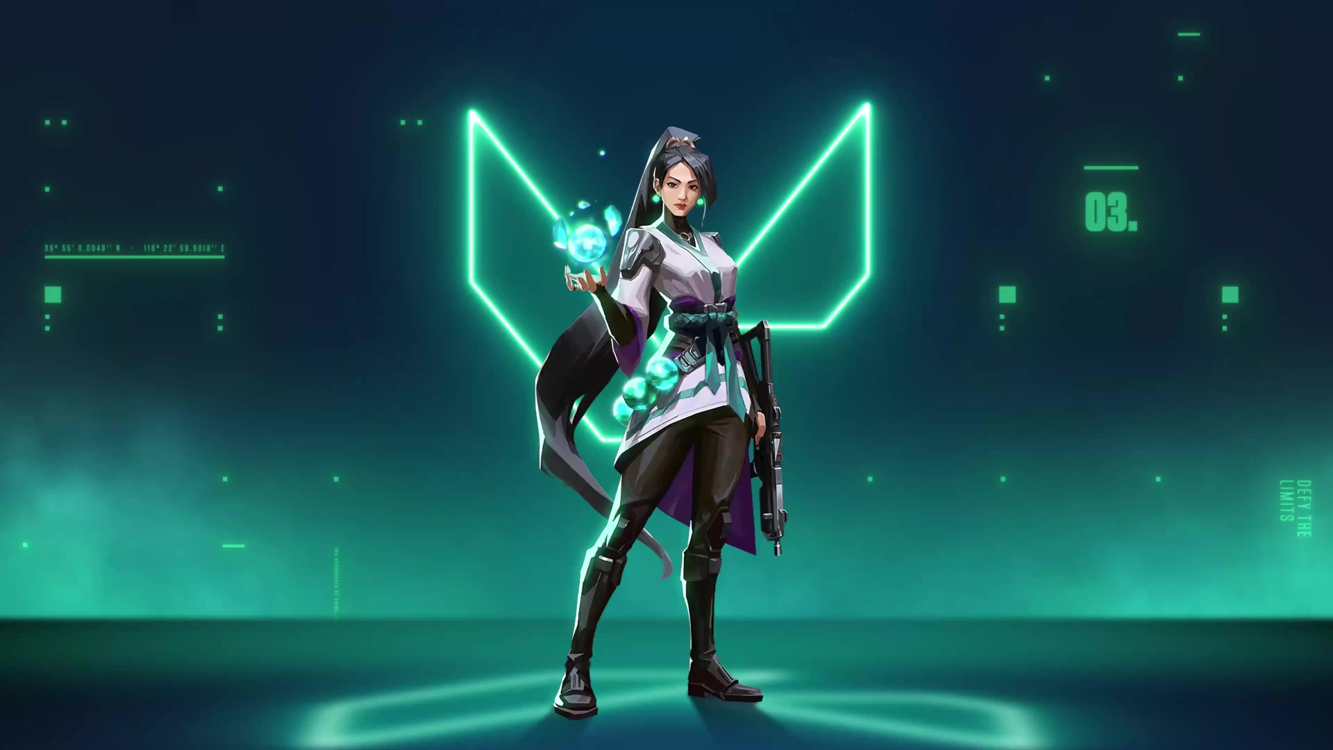 Sage Valorant Game Live Wallpaper