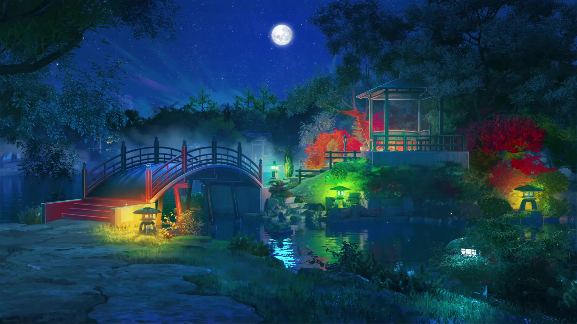 Japanese Garden Live Wallpaper
