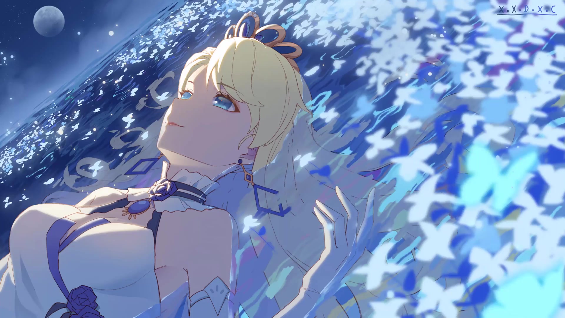 Sea Of Flowers Live Wallpaper