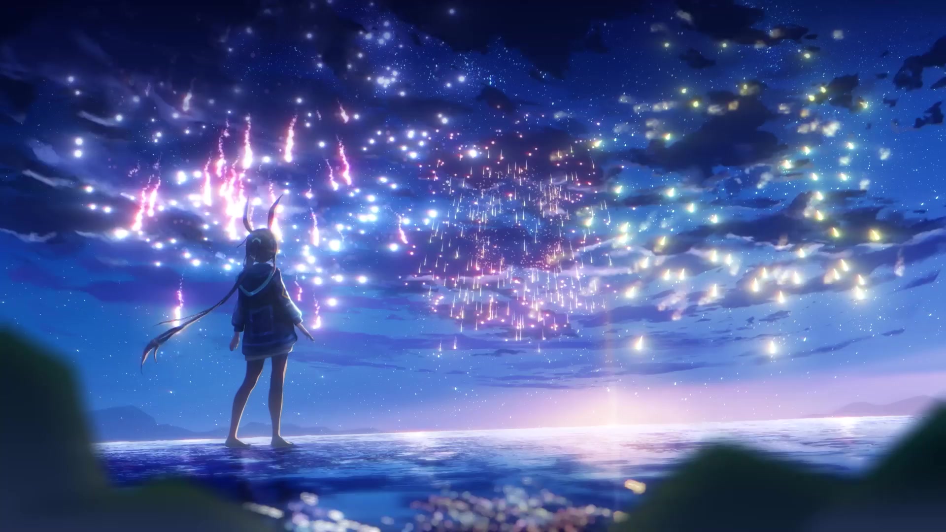 Girls Long Night Live Wallpaper